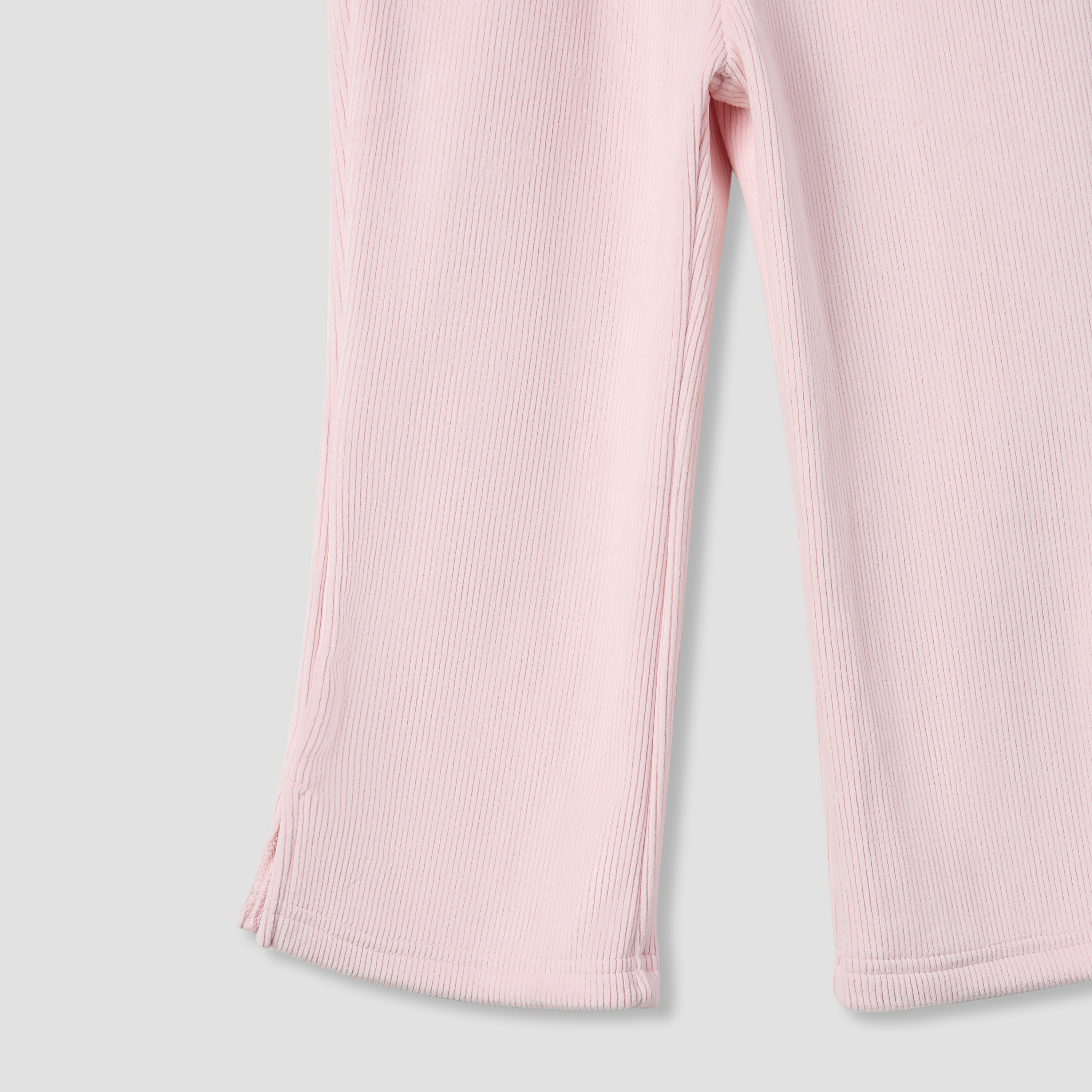 Juniors Girls Sweatshirt and Track Pants Set with Ruffle - Polyester Blend  - Long Sleeves - Hood-baby-girls-clothing-setsandcoords-image-4