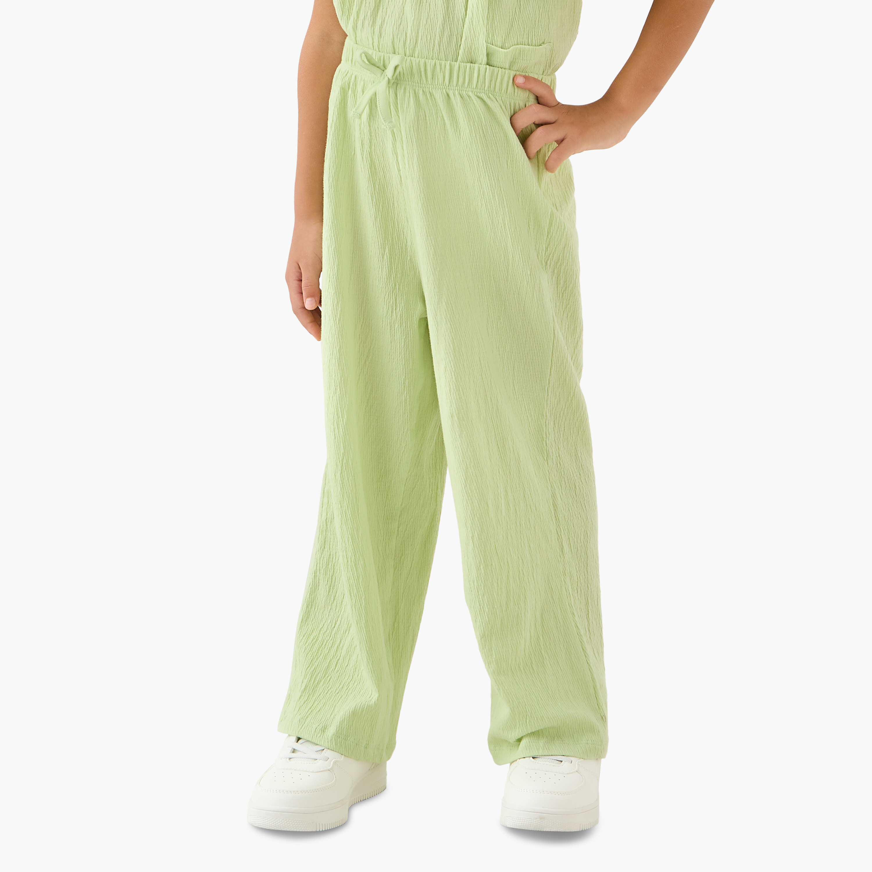 Juniors All-Over Floral Print Square Neck Top and Pants Set-girls-clothing-setsandcoords-image-3