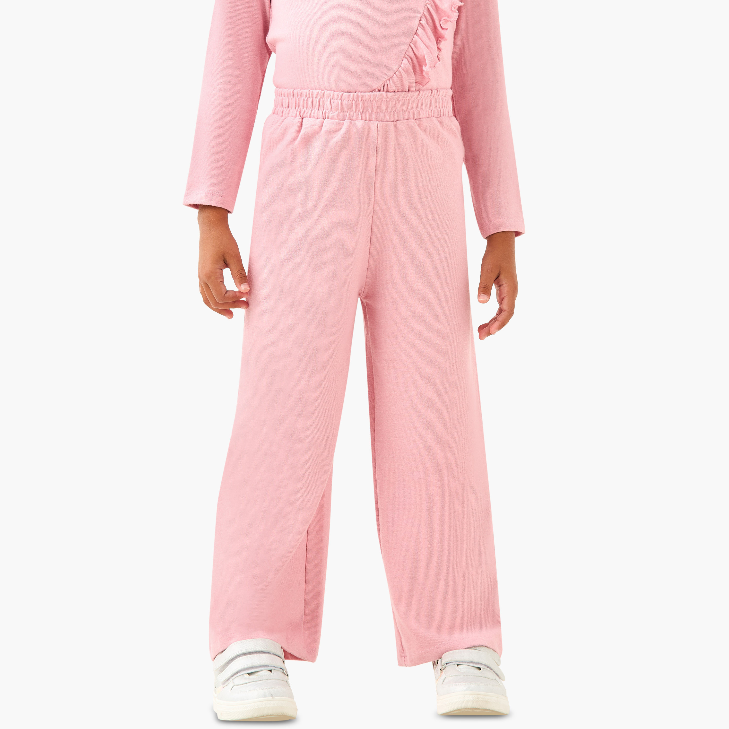 Juniors Ruffled T-shirt and Pants Set-girls-clothing-setsandcoords-image-3