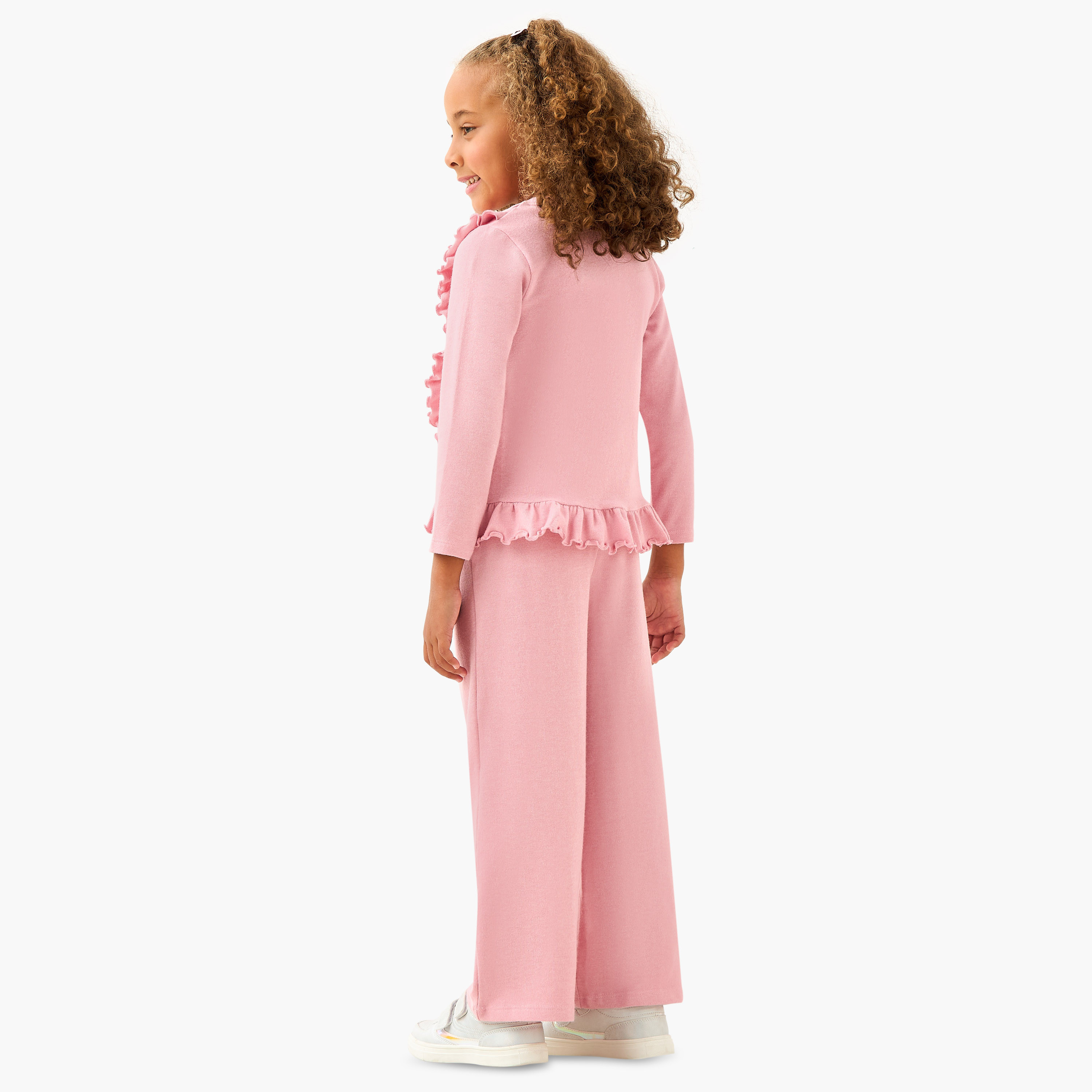 Juniors Ruffled T-shirt and Pants Set-girls-clothing-setsandcoords-image-4