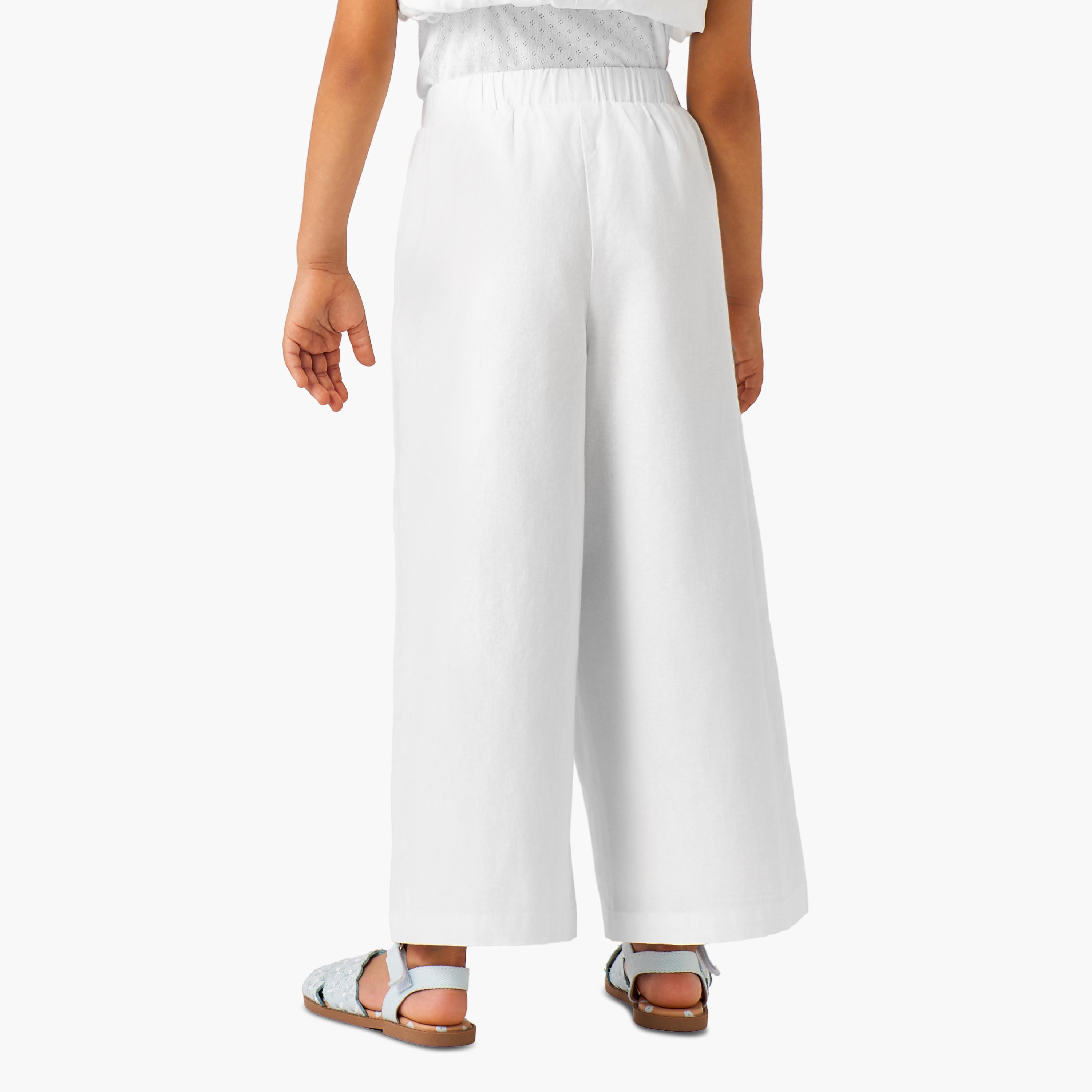 Juniors Trousers with Pockets-Elasticated Waistband-girls-clothing-bottoms-trousers-image-3