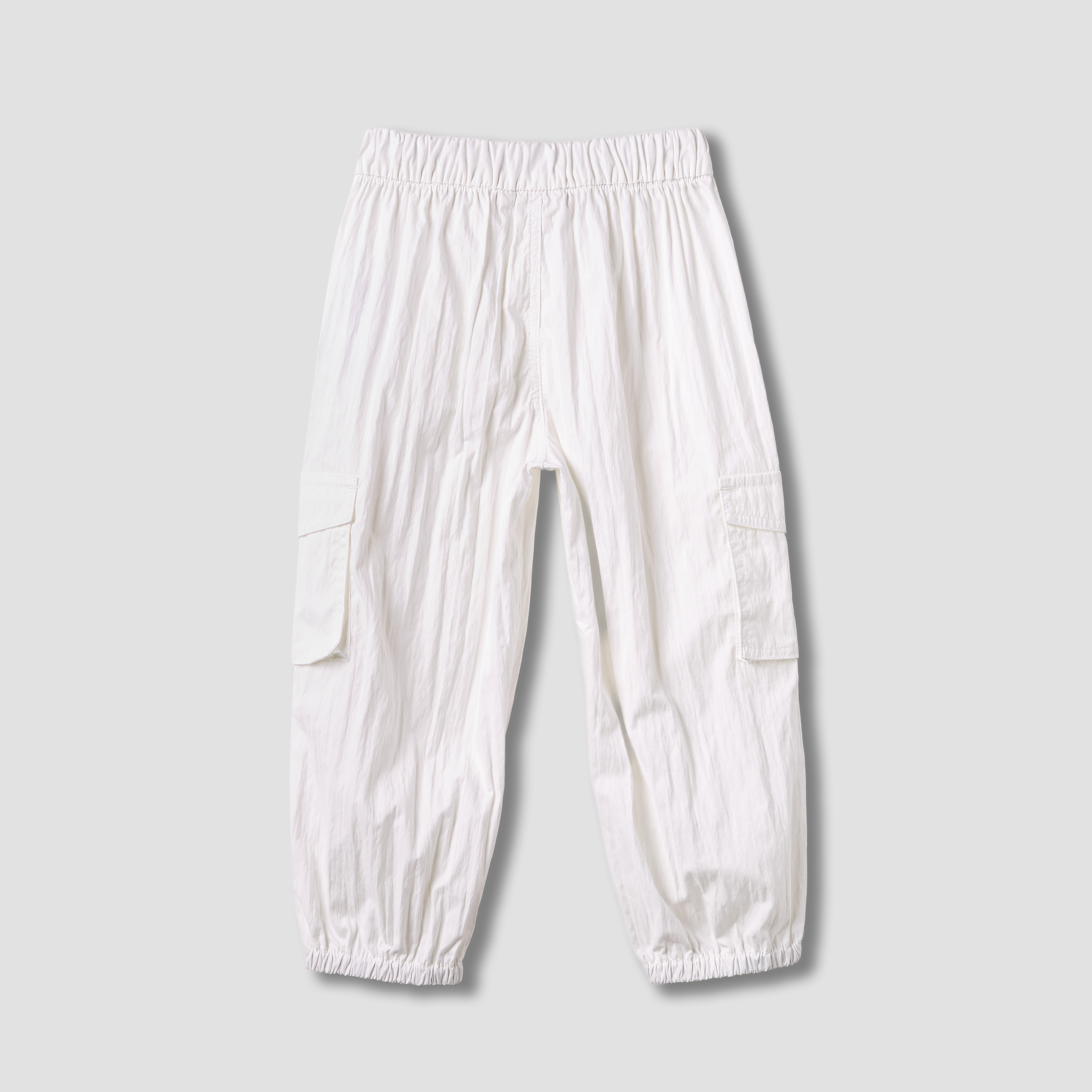 بنطلون رياضي كارغو سادة بجيوب من جونيورز-girls-clothing-bottoms-joggersandtrackpants-image-4