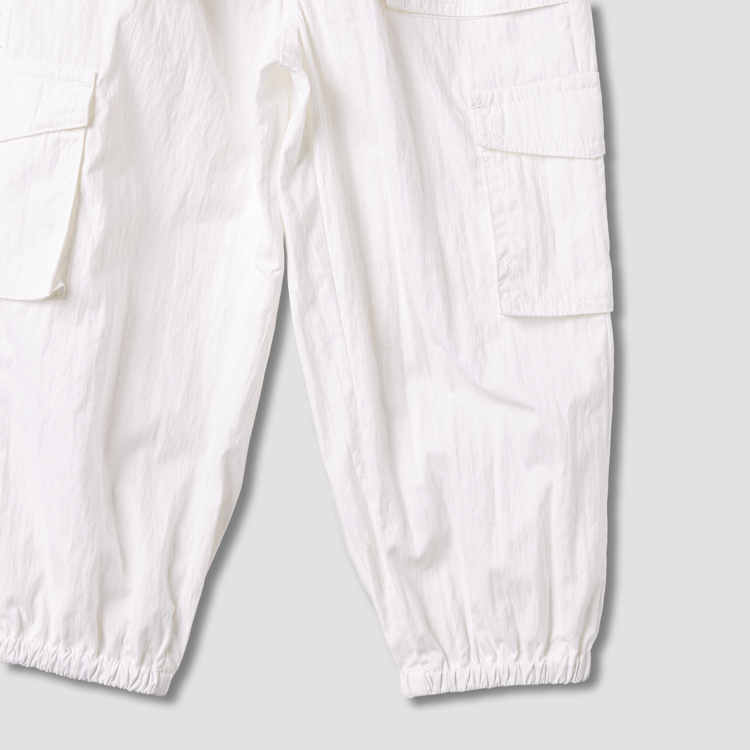 بنطلون رياضي كارغو سادة بجيوب من جونيورز-girls-clothing-bottoms-joggersandtrackpants-image-2