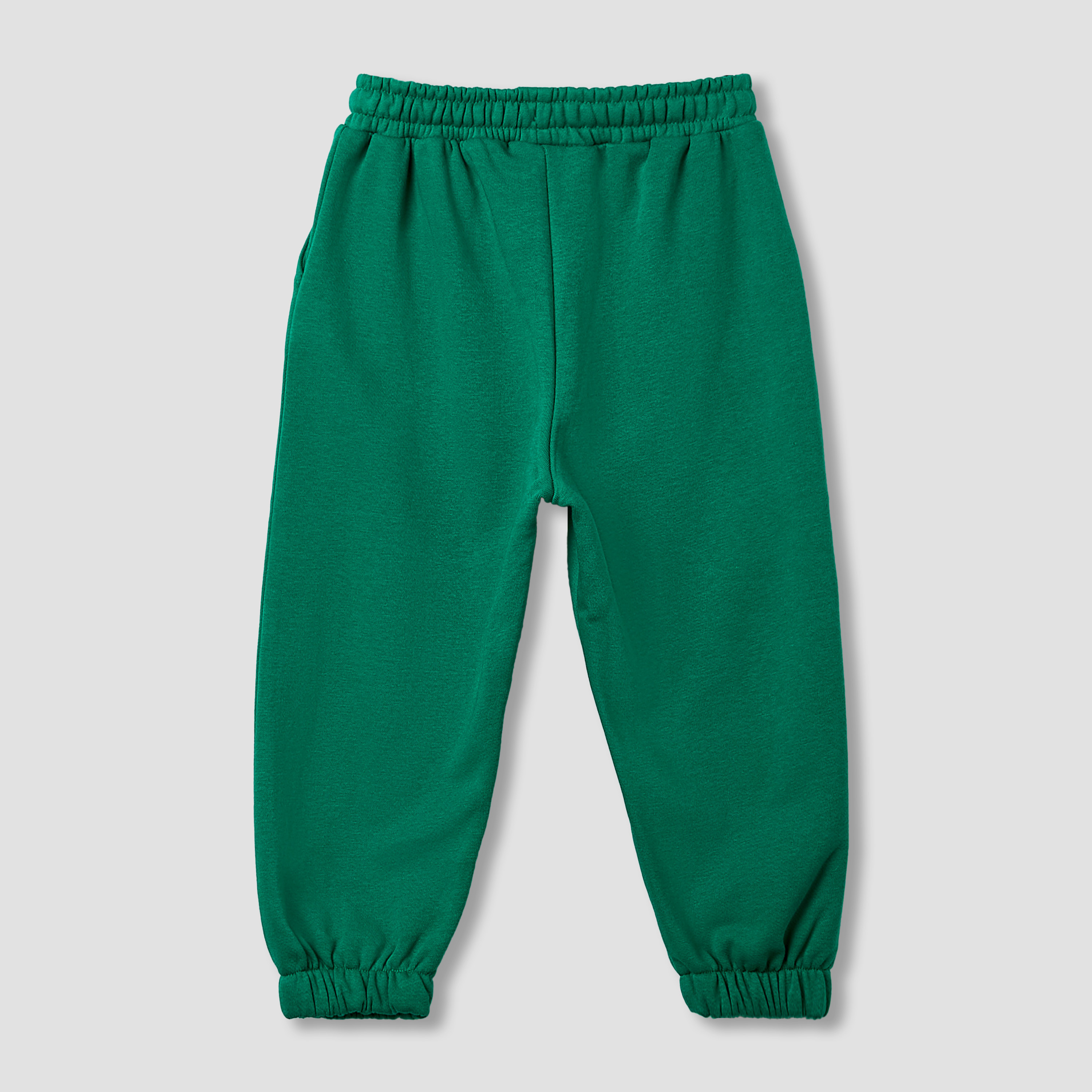 بنطلون رياضي قطن برباط إغلاق وطبعات للبنات من جونيورز-baby-girls-clothing-bottoms-joggersandtrackpants-image-2