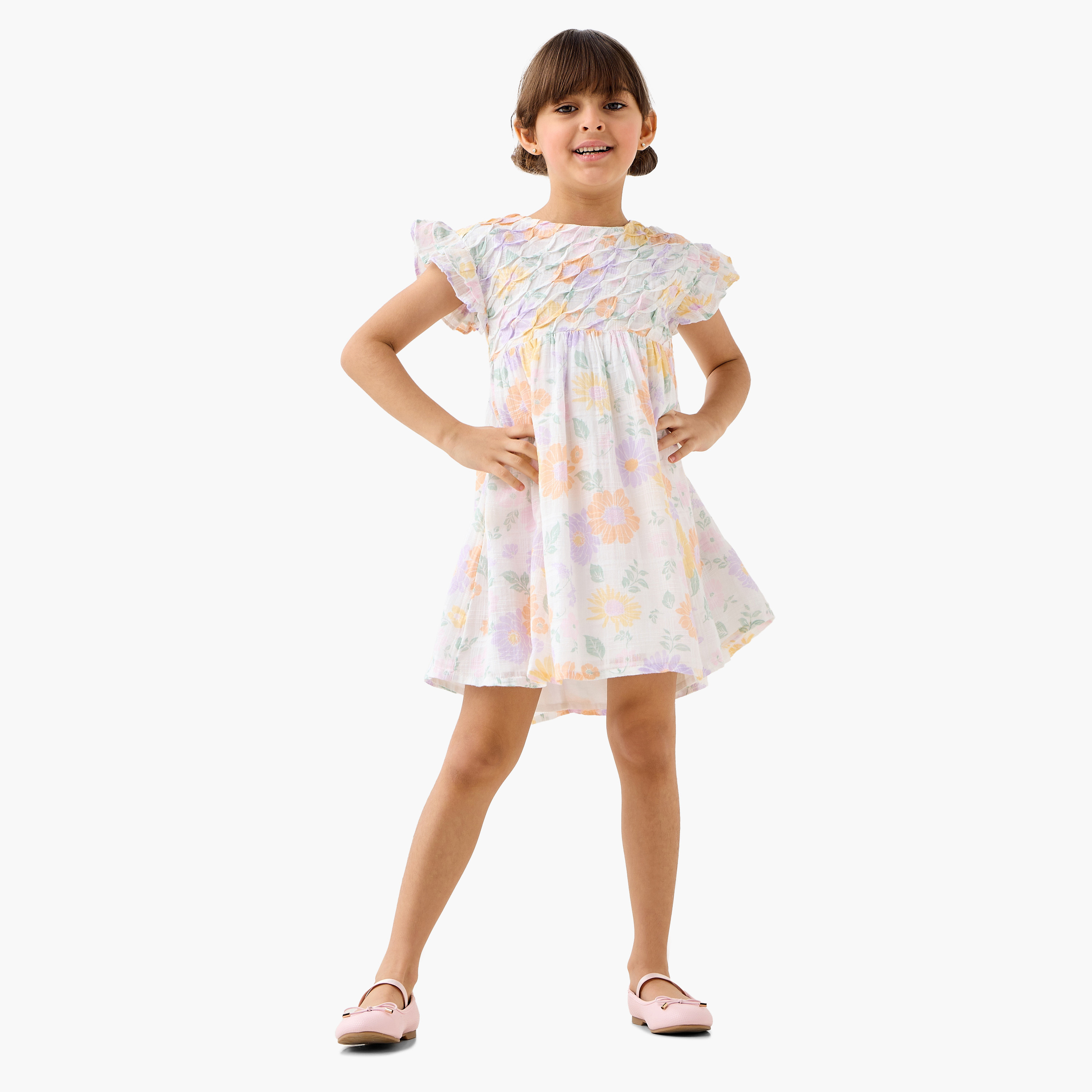 Juniors All-Over Floral Print Sleeveless Dress-girls-clothing-dressesandjumpsuits-image-2