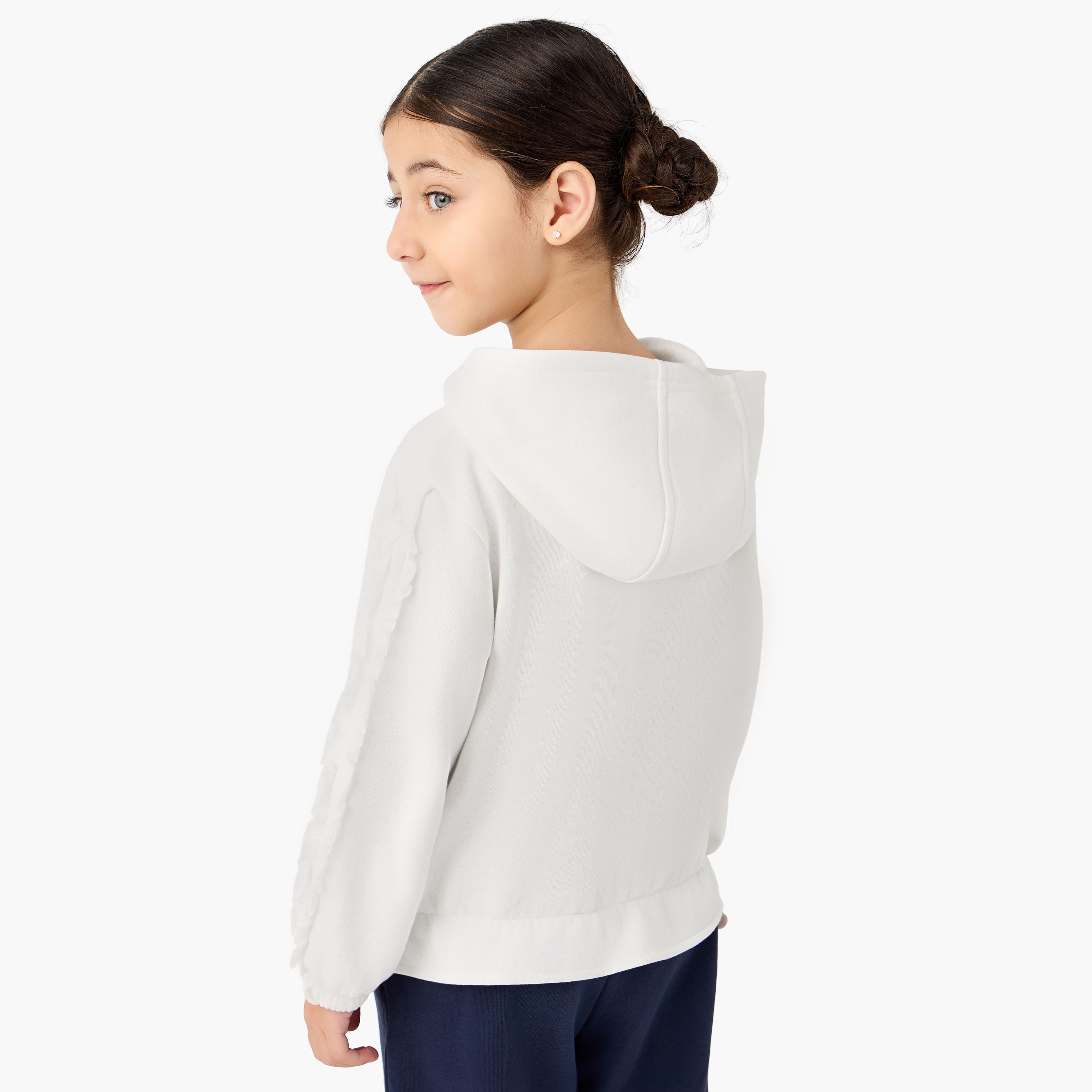 بلوفر بقبعة وزخارف فراشات من جونيورز-baby-girls-clothing-winterwear-sweatshirts-image-3