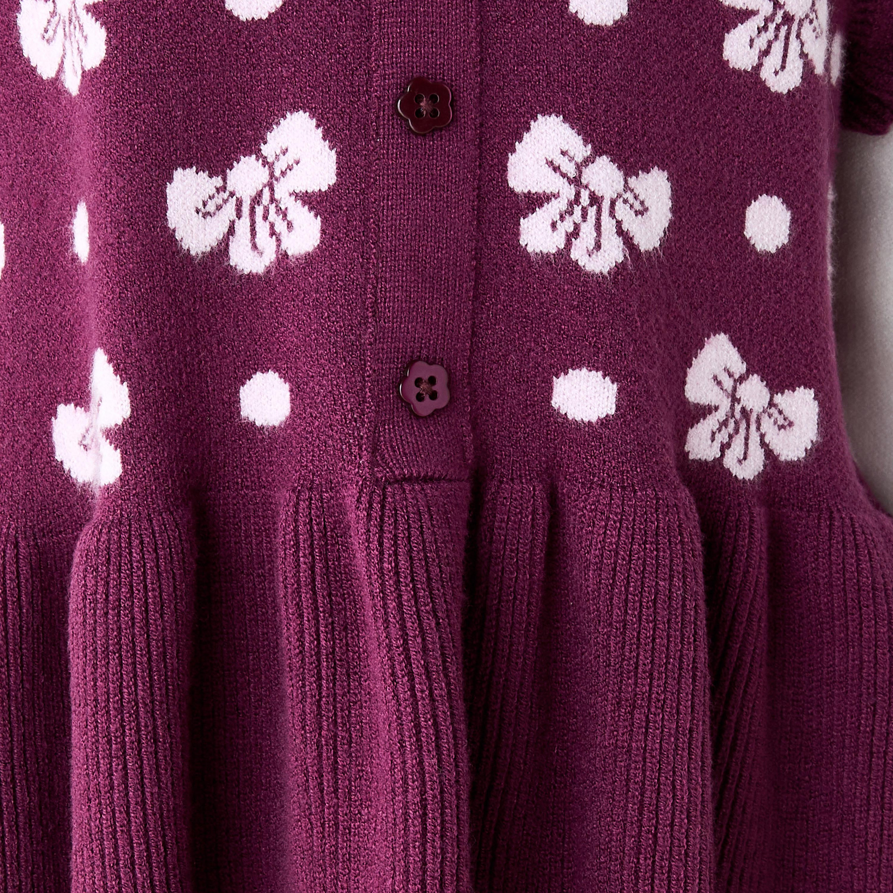Juniors Textured Peplum Top and Pants Set-girls-clothing-winterwear-setsandcoords-image-6