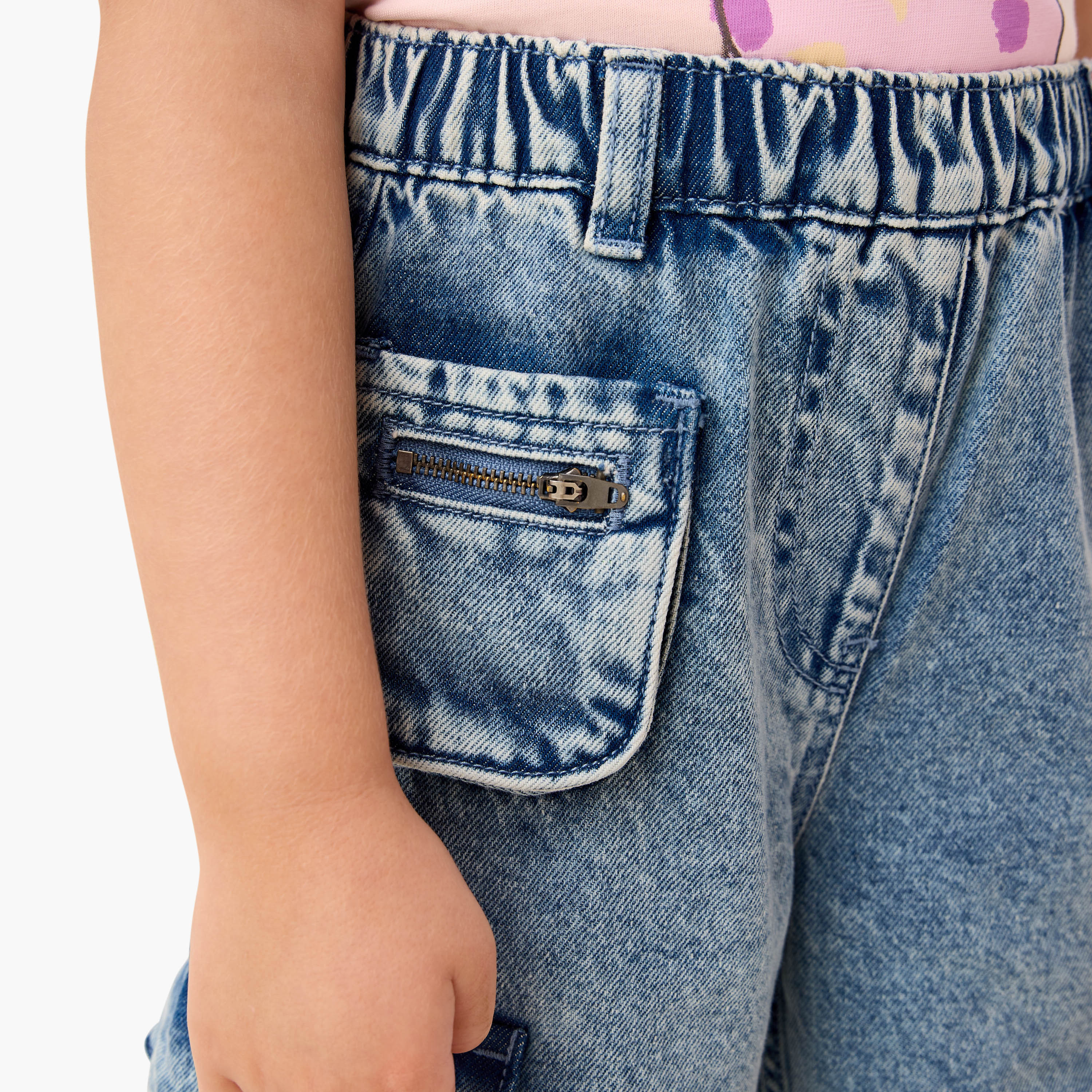 بنطلون جينز بقصة عادية للبنات من جونيورز-girls-clothing-bottoms-jeansandjeggings-image-2