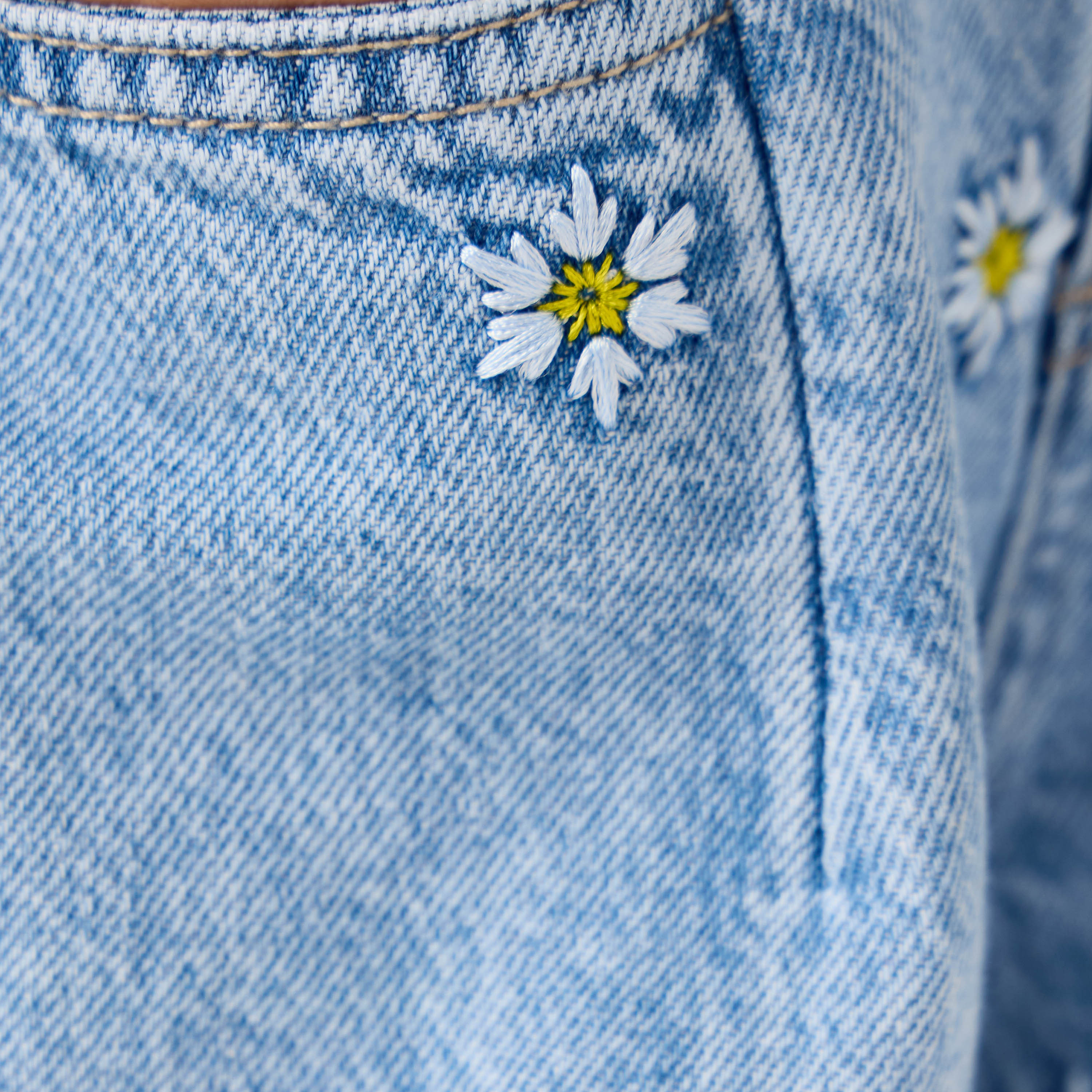 Juniors Girls' Denim Shorts-girls-clothing-bottoms-shorts-image-5