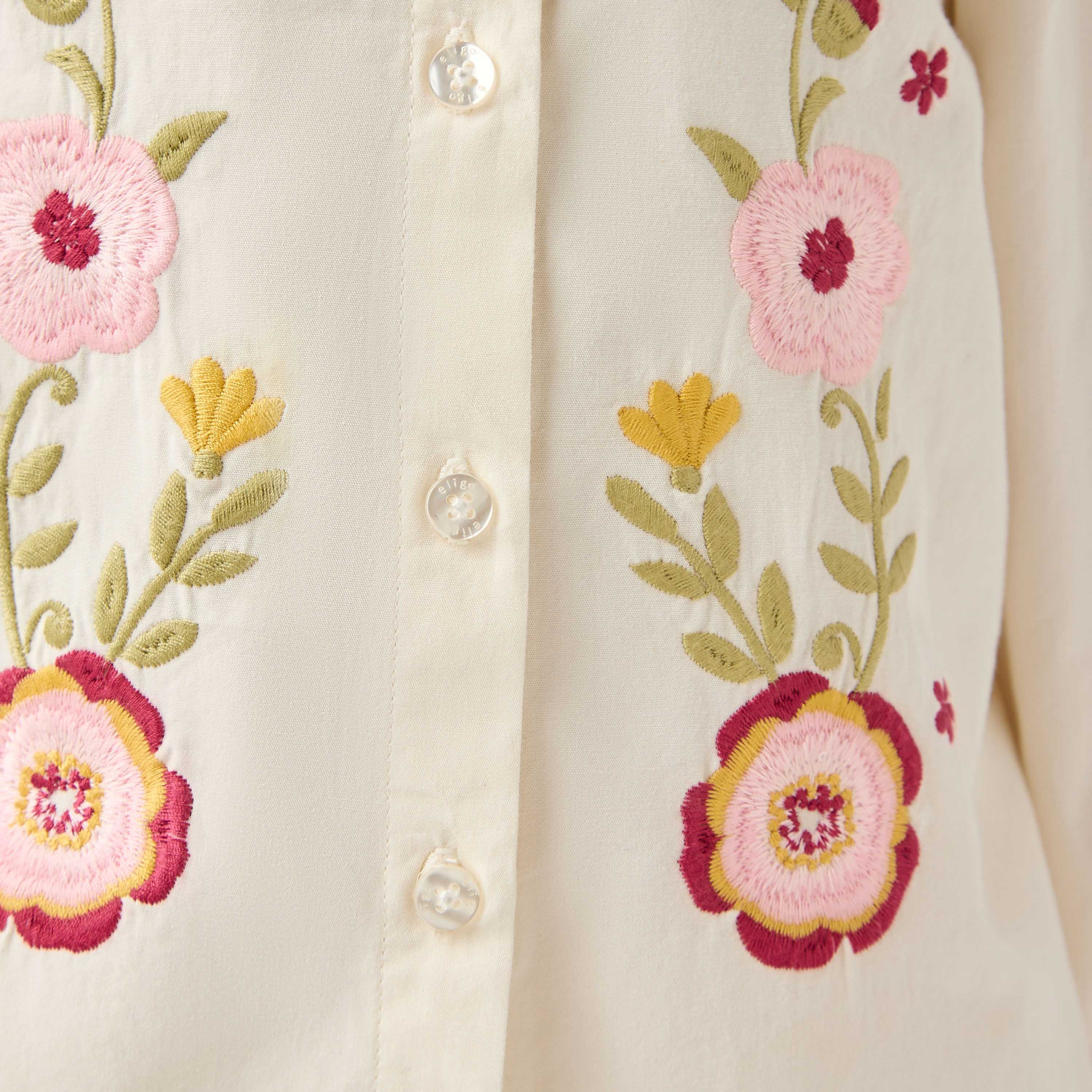 Eligo Floral Embroidered Top with Long Sleeves-baby-girls-clothing-blousesandshirts-image-5