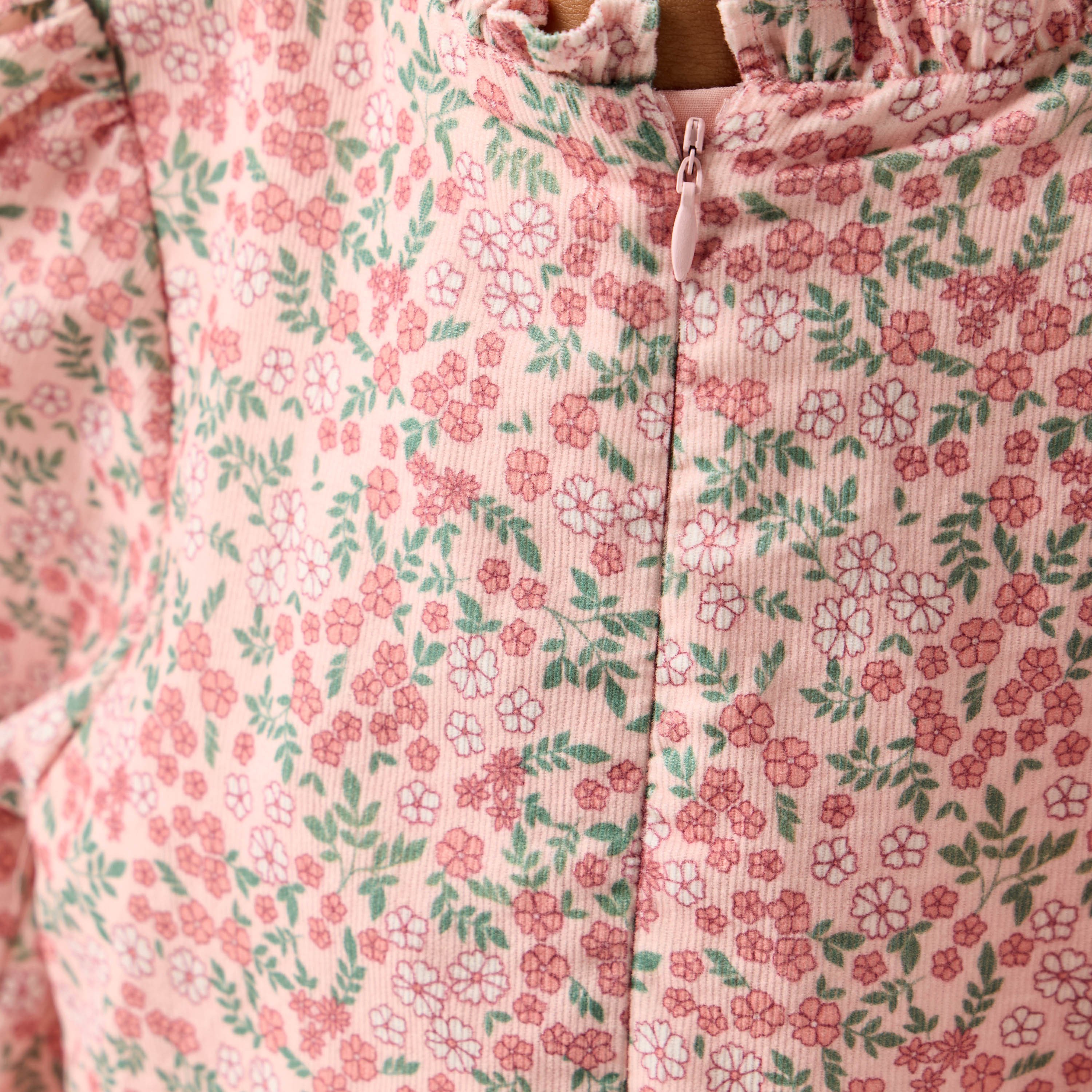 Eligo Floral Print Dress with Cardigan and Tights-girls-clothing-dressesandjumpsuits-image-4