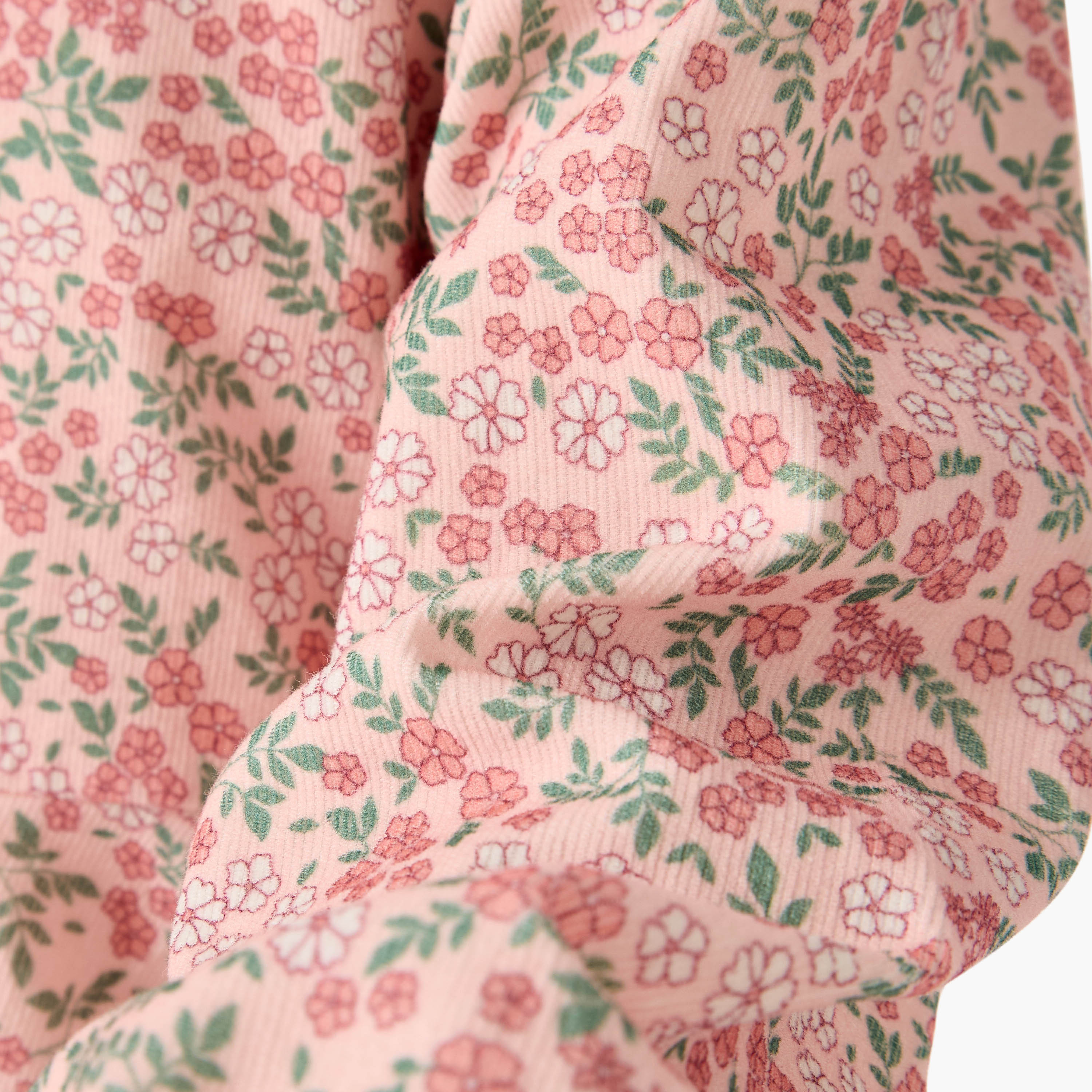 Eligo Floral Print Dress with Cardigan and Tights-girls-clothing-dressesandjumpsuits-image-6