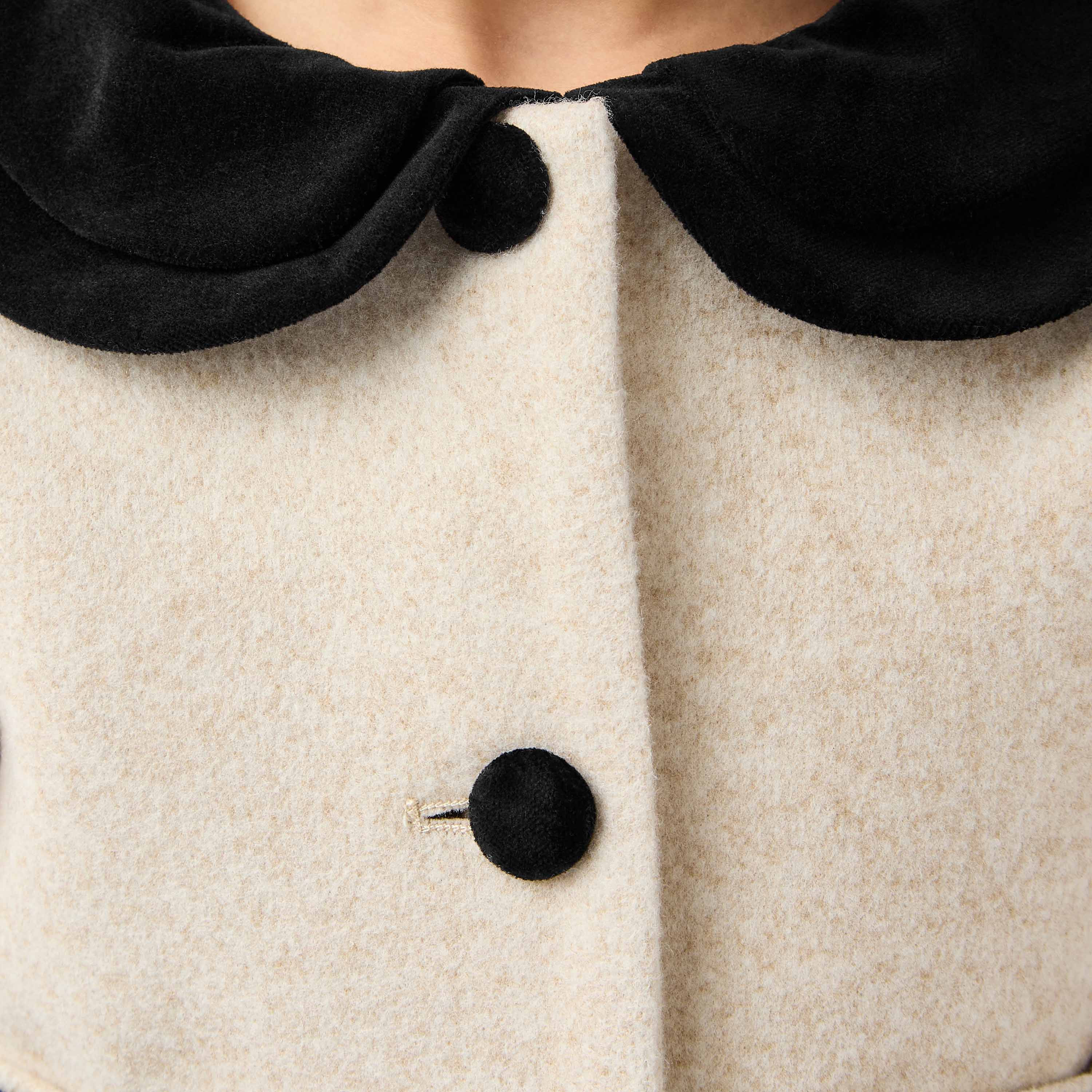 Eligo Peter Pan Collar Dress and Jacket Set-girls-clothing-winterwear-dresses-image-7