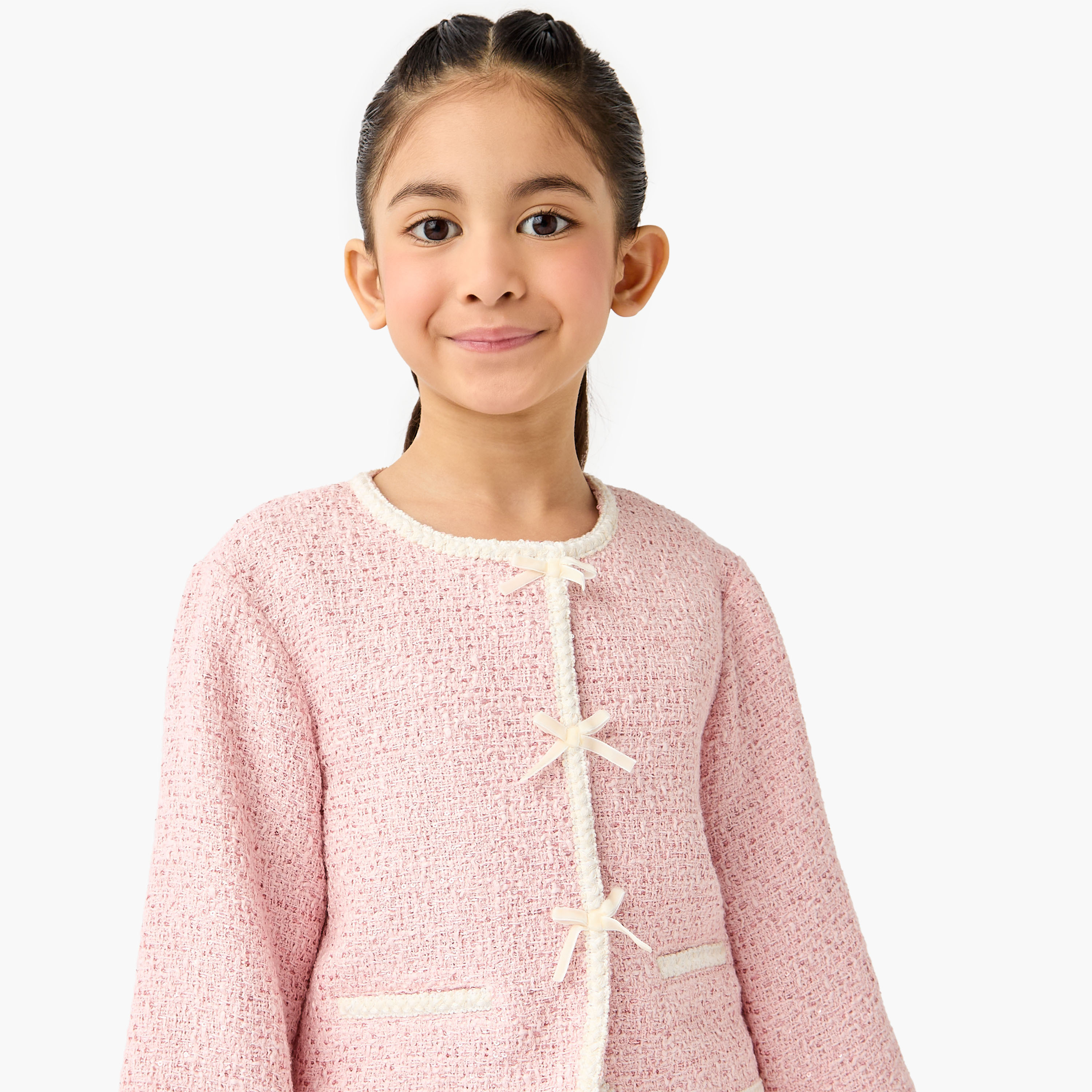 Eligo Embellished Jacket with Pleated Skirt and Tights-baby-girls-clothing-setsandcoords-image-4
