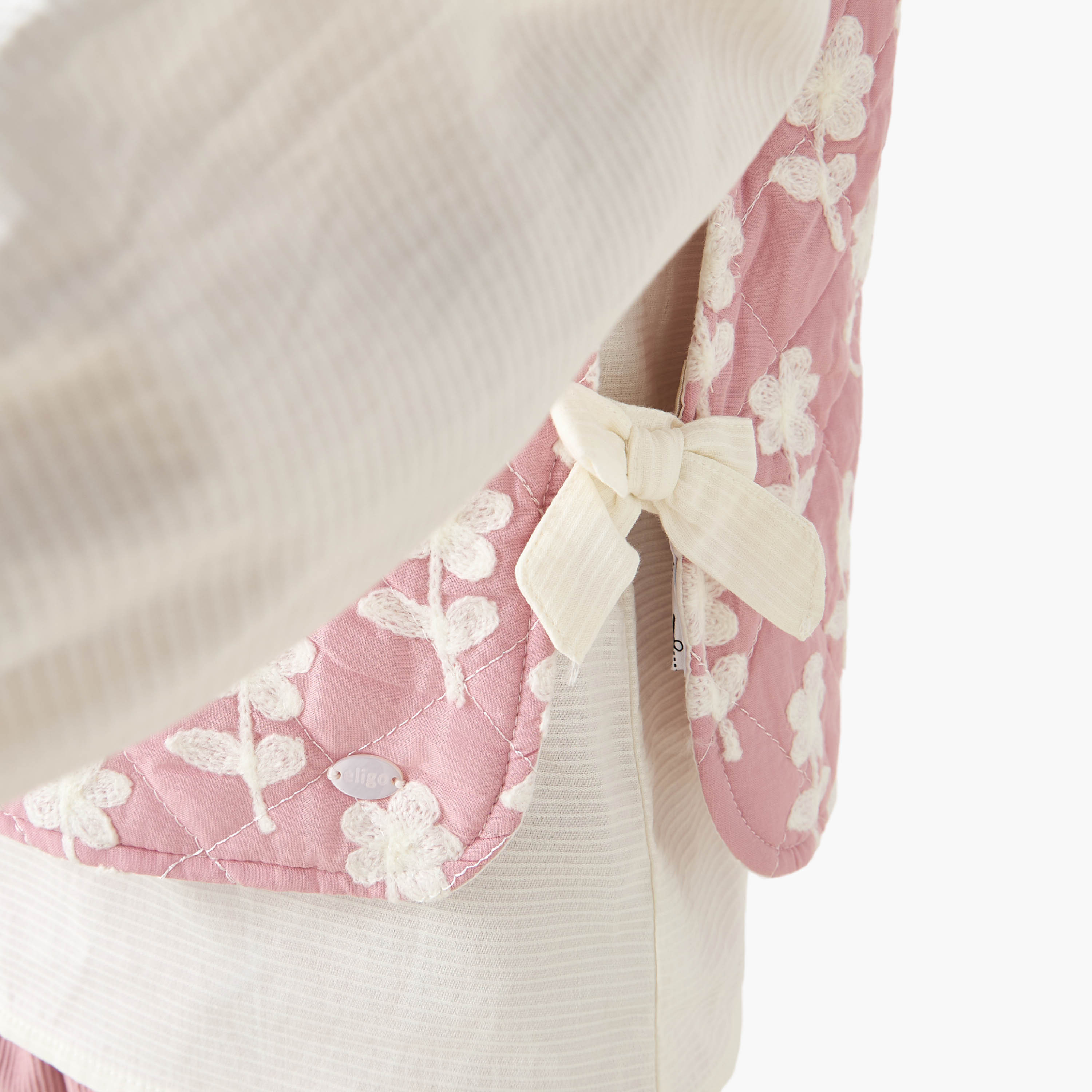 Eligo Ruffle Neck Long Sleeves Top and Pants Set with Vest-girls-clothing-setsandcoords-image-5