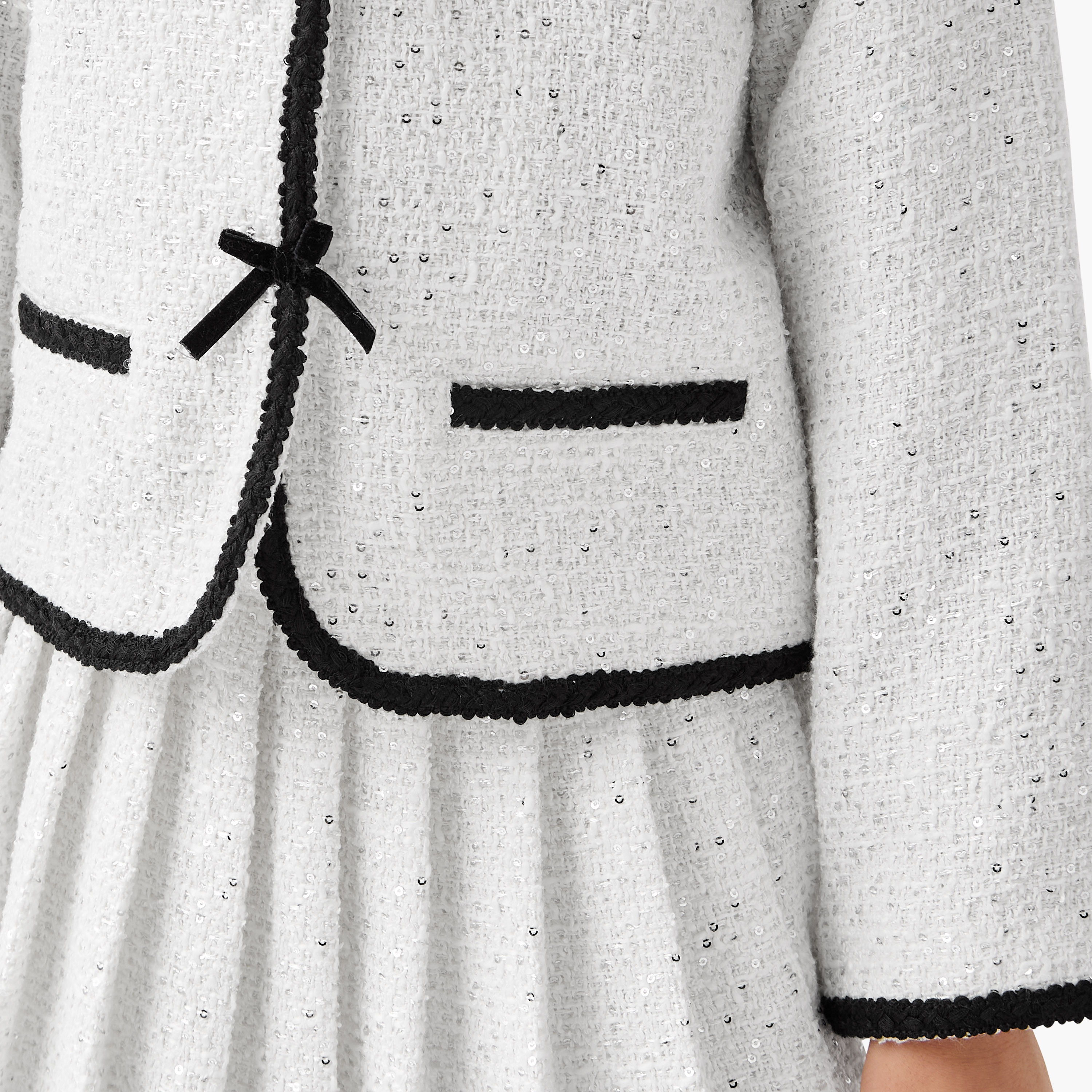 Eligo Embellished Jacket with Pleated Skirt and Tights-girls-clothing-setsandcoords-image-6