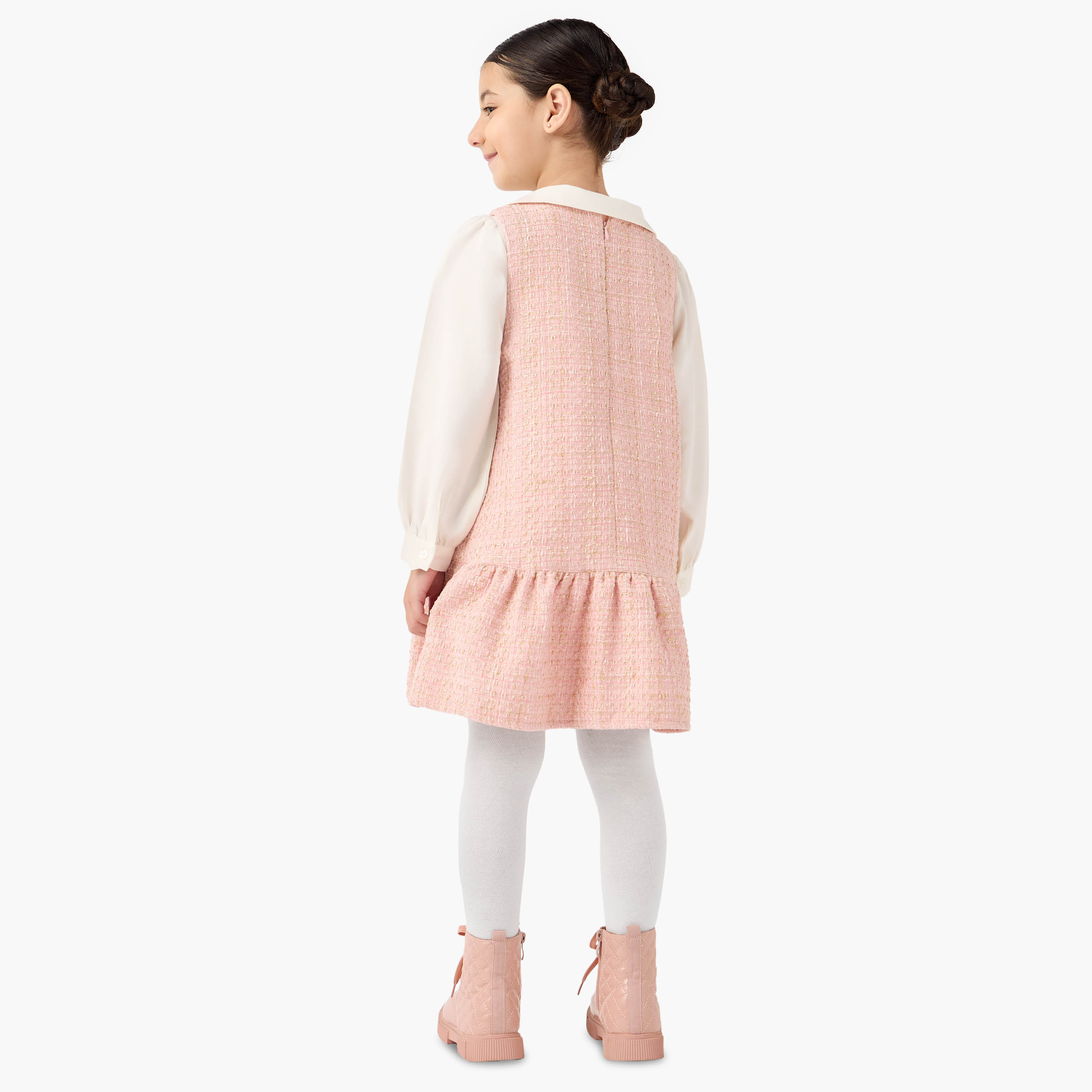 Eligo Textured 4-Piece Clothing Set-girls-clothing-winterwear-setsandcoords-image-3