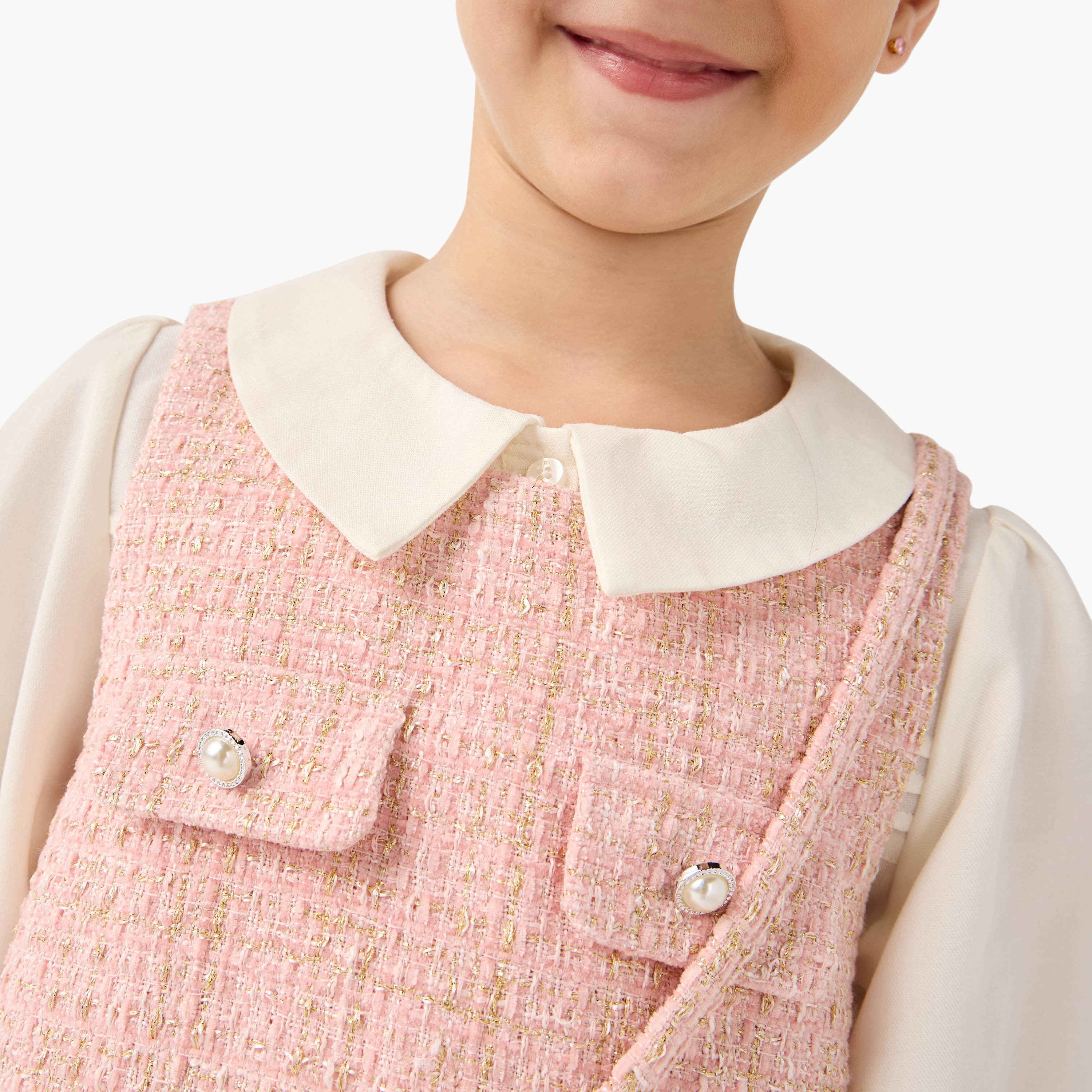 Eligo Textured 4-Piece Clothing Set-girls-clothing-winterwear-setsandcoords-image-5