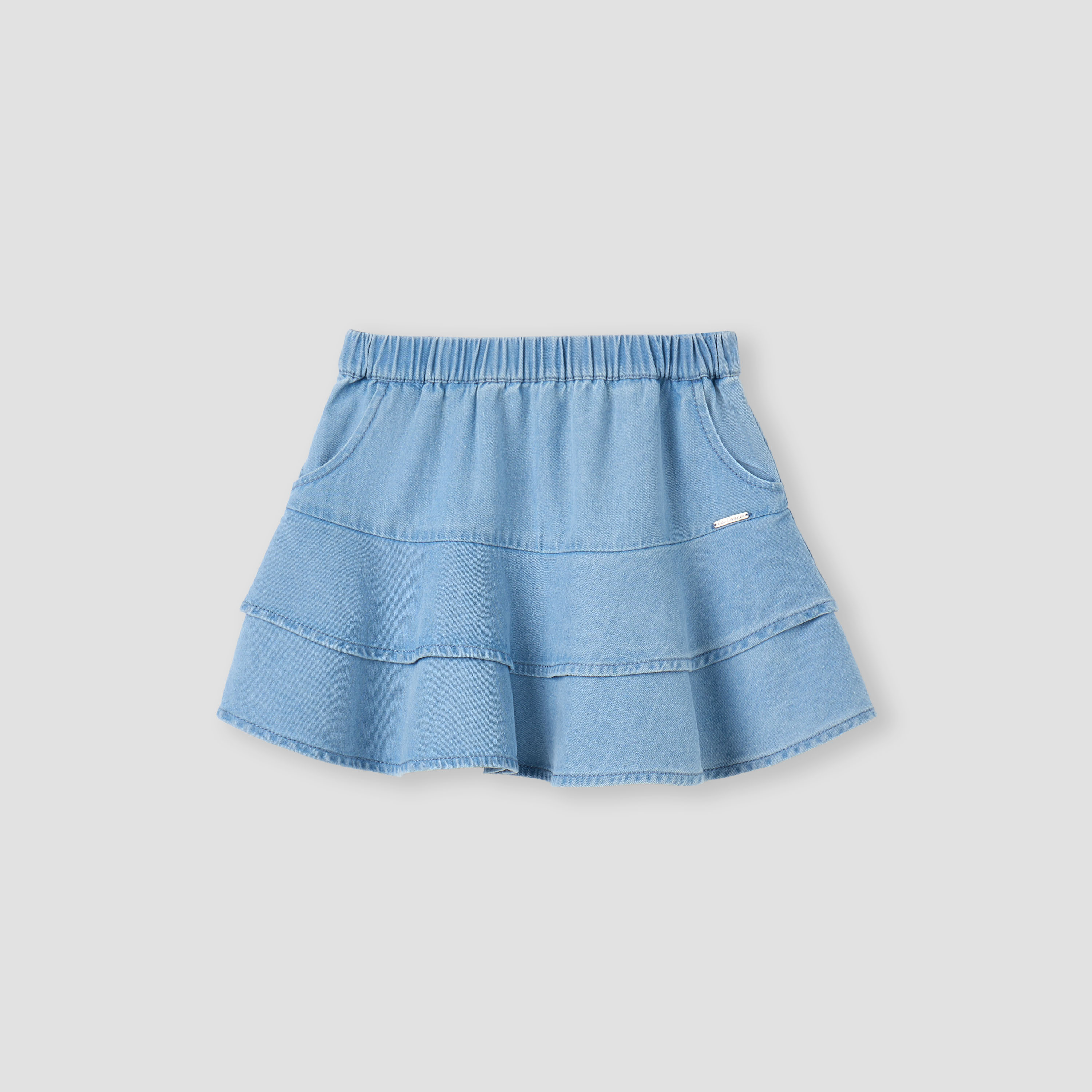 طقم بلوزة وتنورة دينم كشكش من لي كوبر-baby-girls-clothing-setsandcoords-image-3