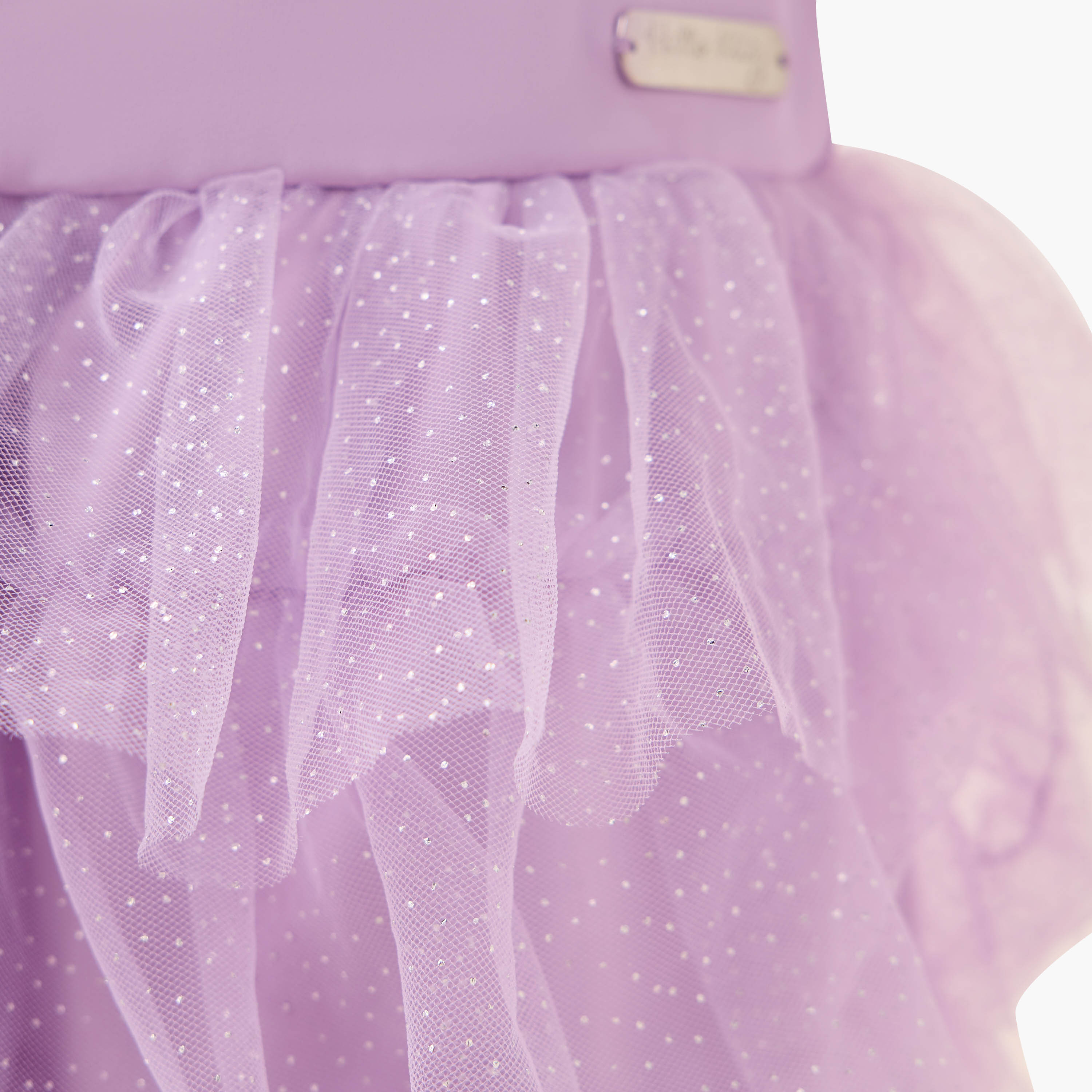 Sanrio Hello Kitty Ruffle Detail Dress with Round Neck and Short Sleeves-girls-clothing-dressesandjumpsuits-image-5