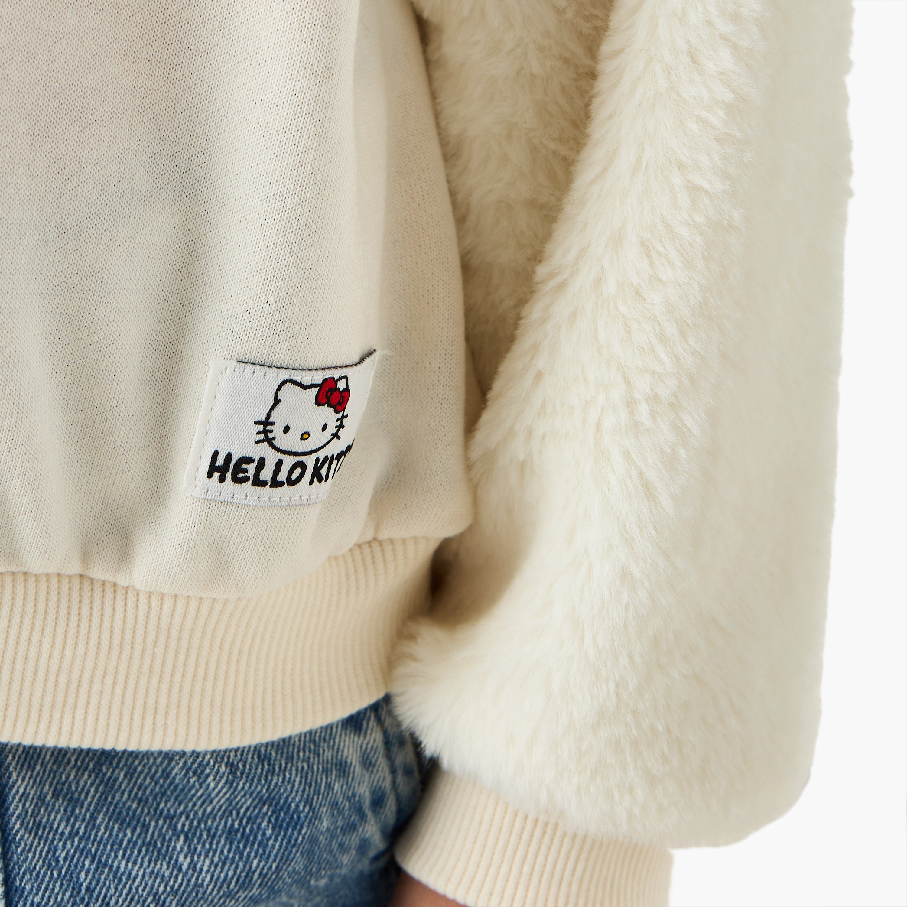 Sanrio Sequin Embellished Pullover with Long Sleeves-baby-girls-clothing-sweatshirts-image-5