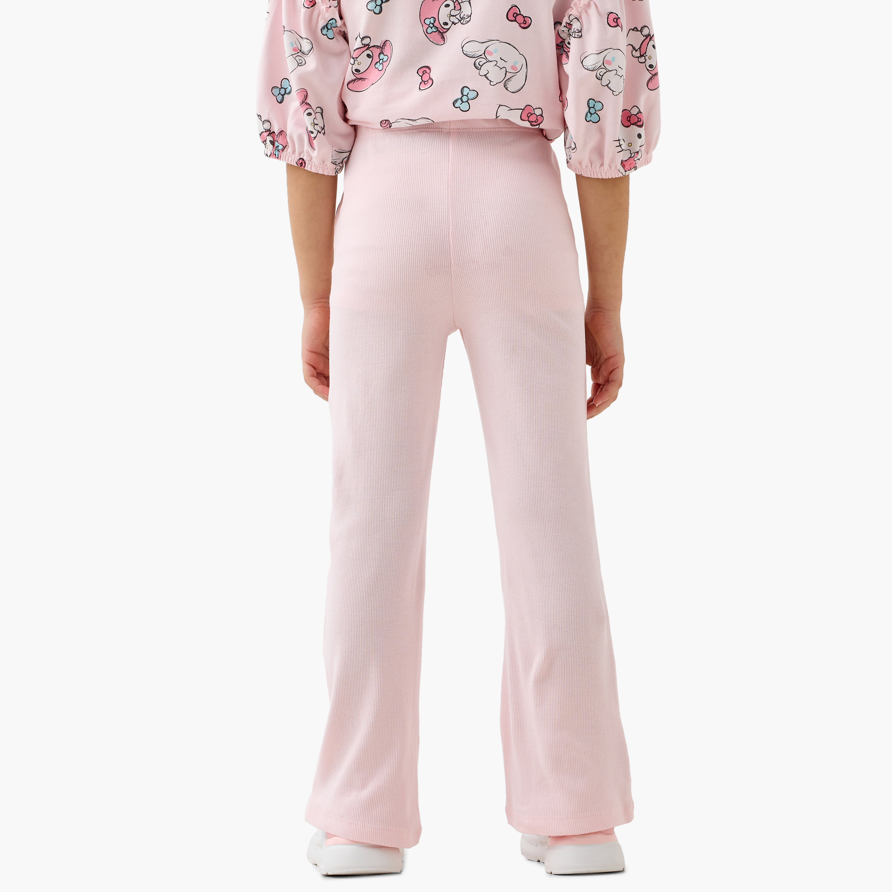 Sanrio Hello Kitty Print Top and Pants Set-girls-clothing-winterwear-setsandcoords-image-4