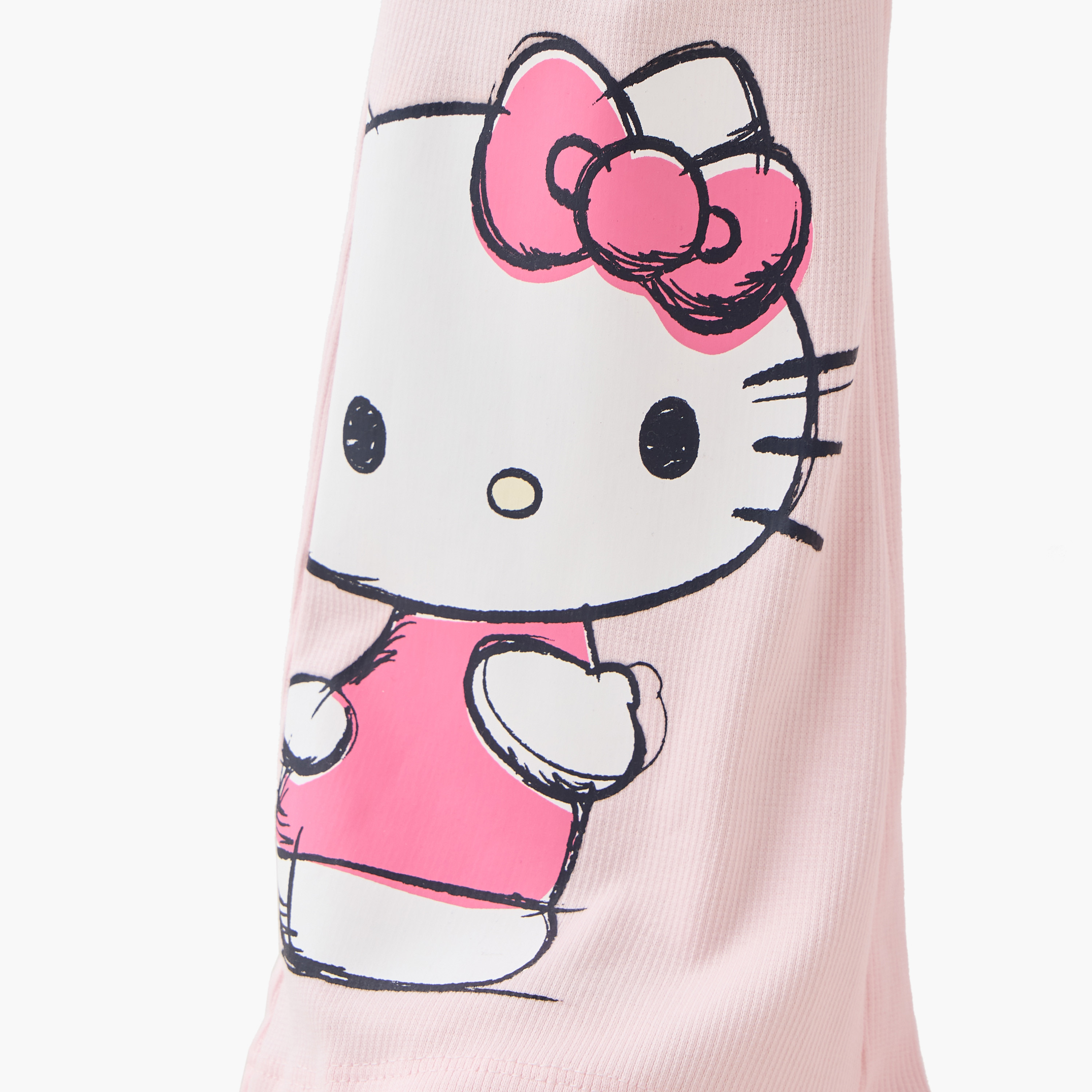 Sanrio Hello Kitty Print Top and Pants Set-girls-clothing-winterwear-setsandcoords-image-7
