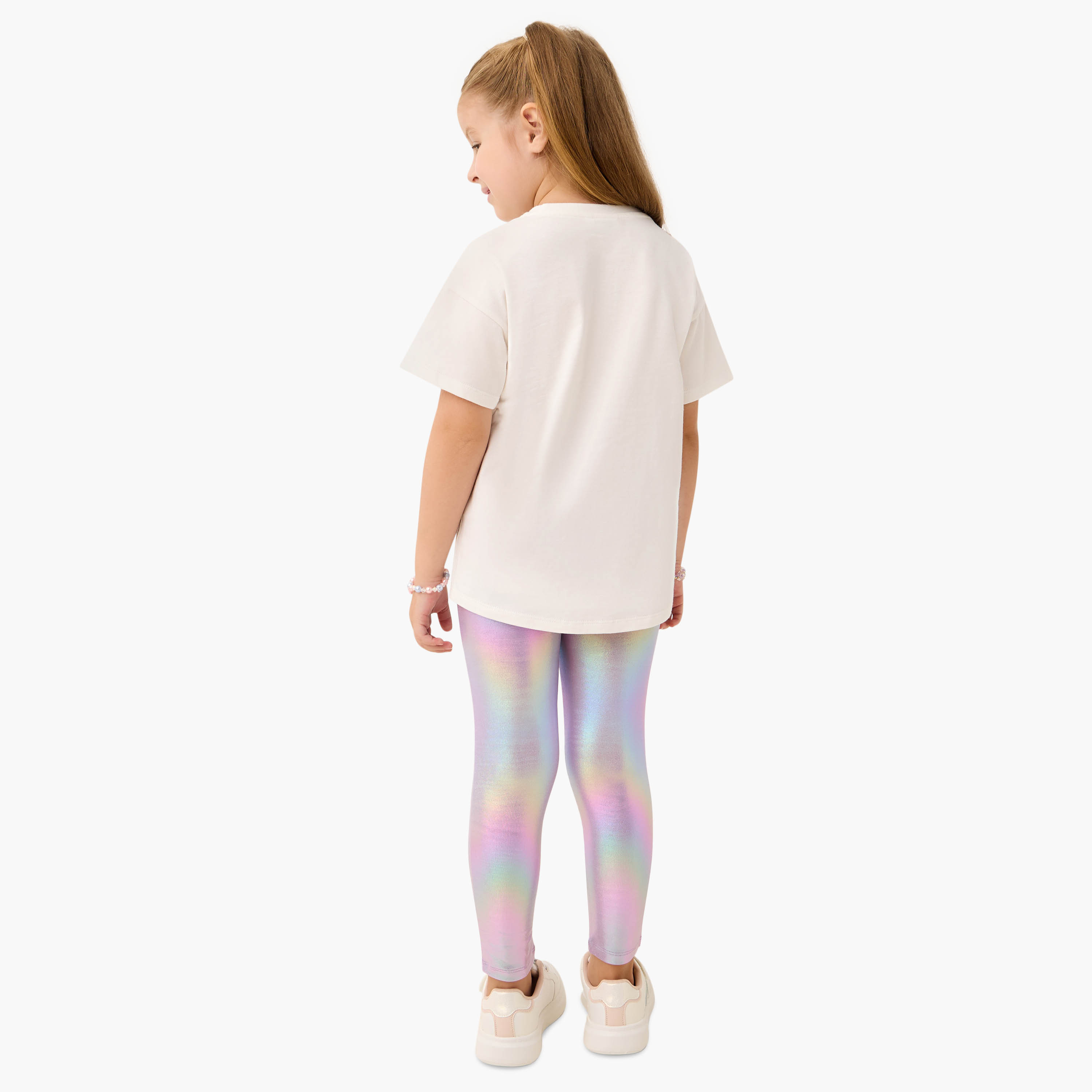 Sanrio Hello Kitty and Friends Print T-shirt and Leggings Set-baby-girls-clothing-setsandcoords-image-4