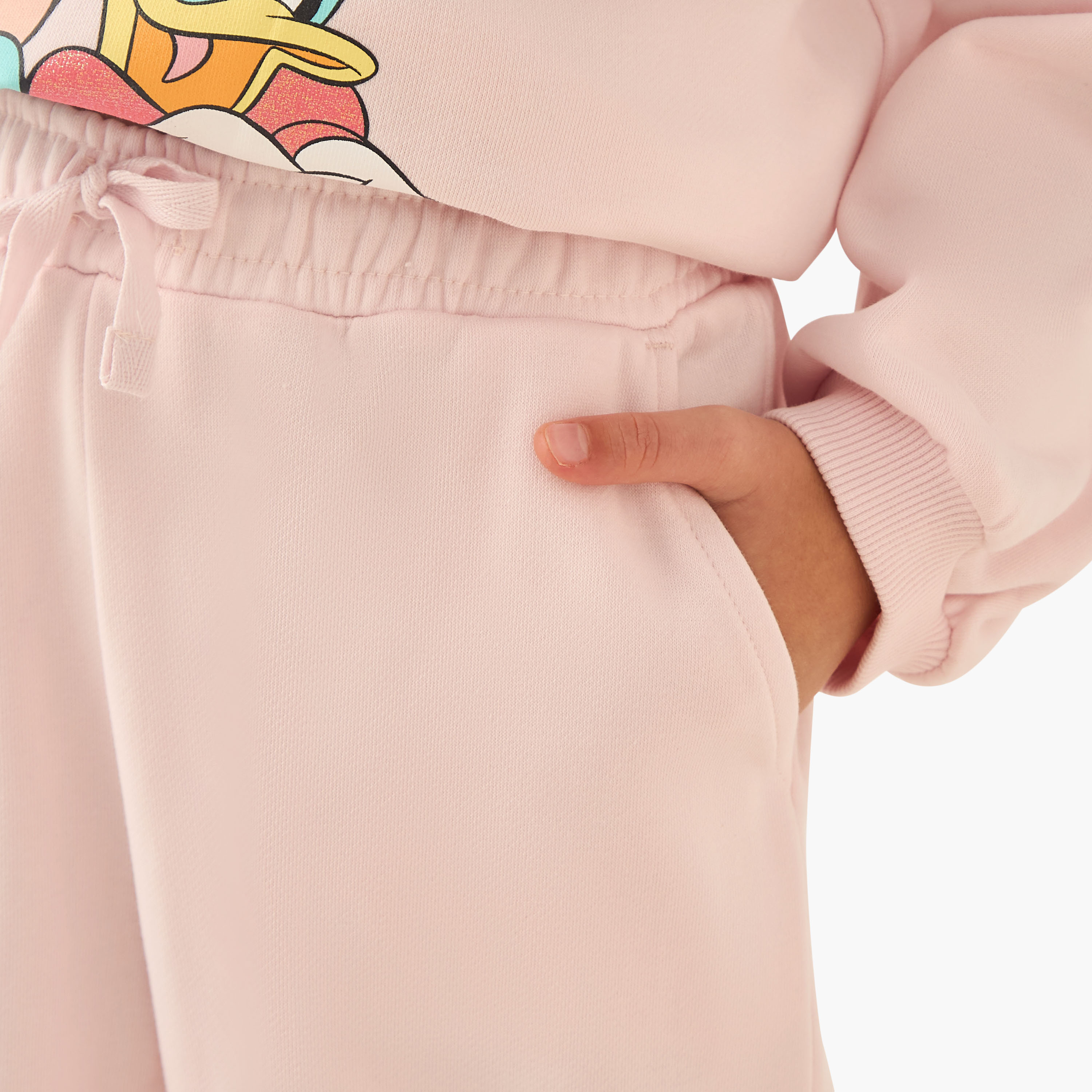 Disney Girls Sweatshirt and Joggers Set with Minnie Mouse Print - Cotton - Long Sleeves - Crew Neck-baby-girls-clothing-setsandcoords-image-6