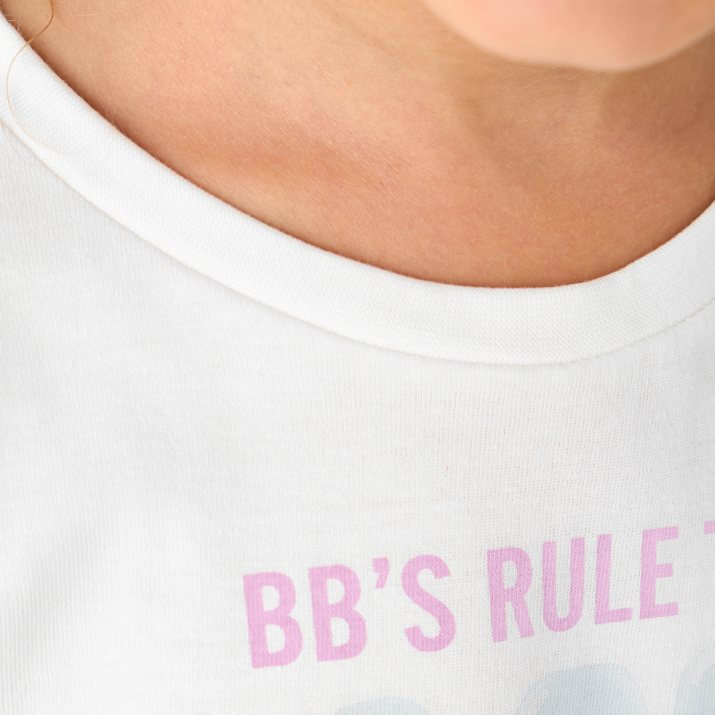 Round Neck Long Sleeves T-shirt with Ruffles-girls-clothing-tshirts-image-5