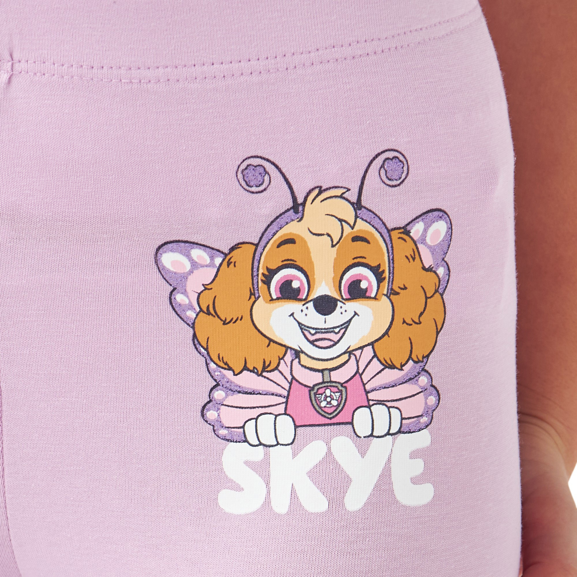 Skye Print Leggings with Elasticated Waistband-baby-girls-clothing-bottoms-leggings-image-5