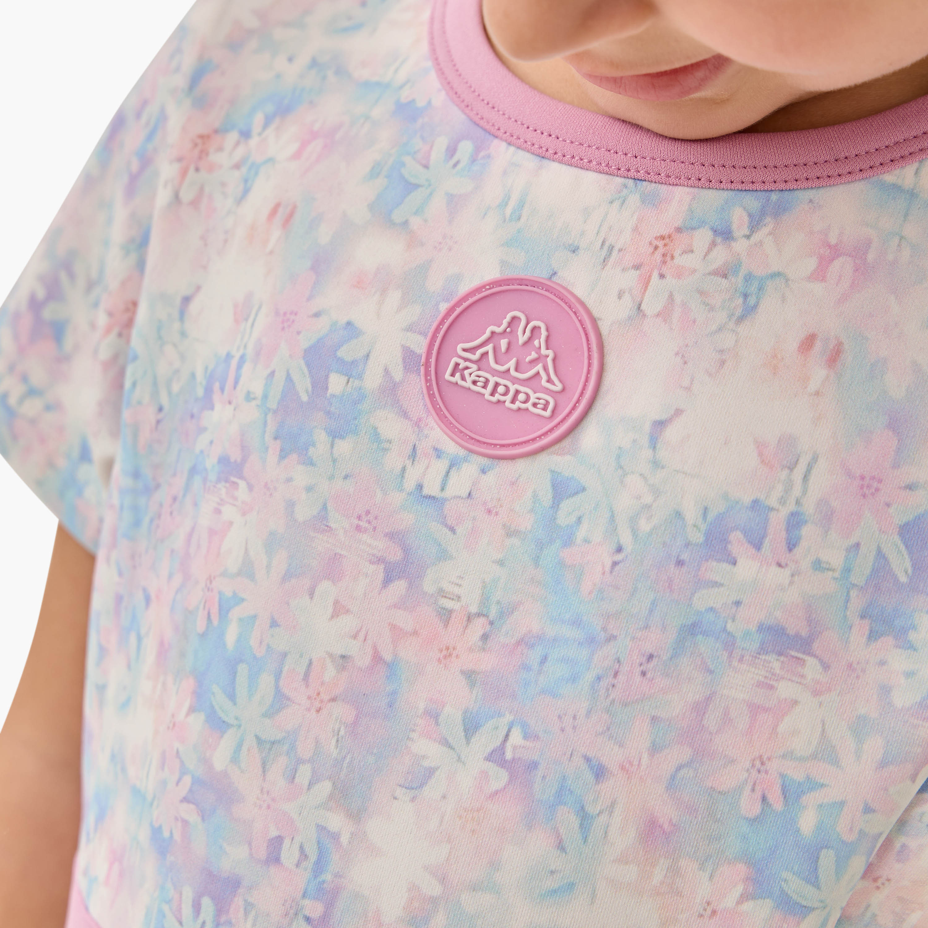 فستان بأكمام قصيرة وطبعات من كابا-girls-clothing-dressesandjumpsuits-image-2