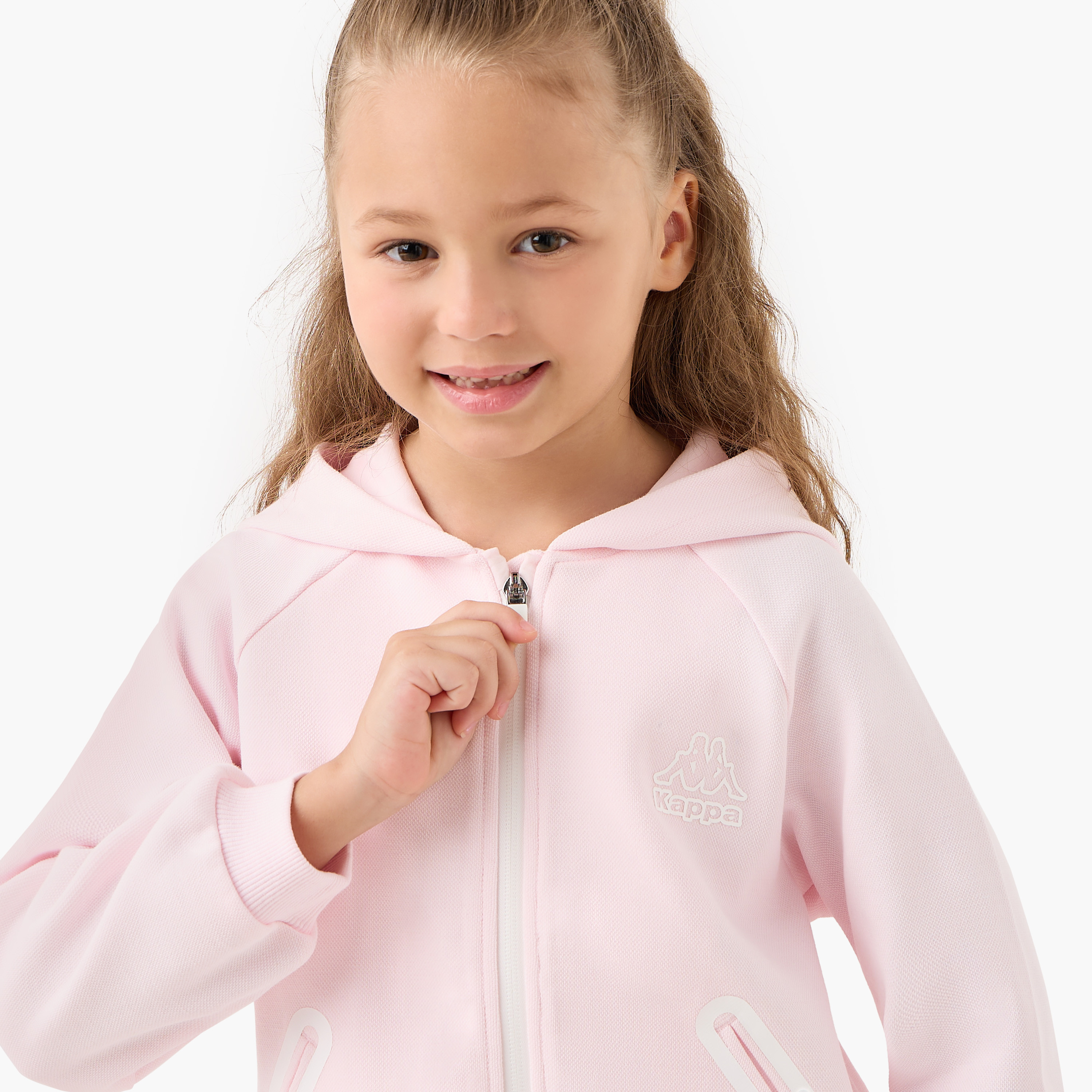 طقم سويت شيرت بقبعة وبنطلون رياضي بطبعات شعار من كابا-baby-girls-clothing-setsandcoords-image-5