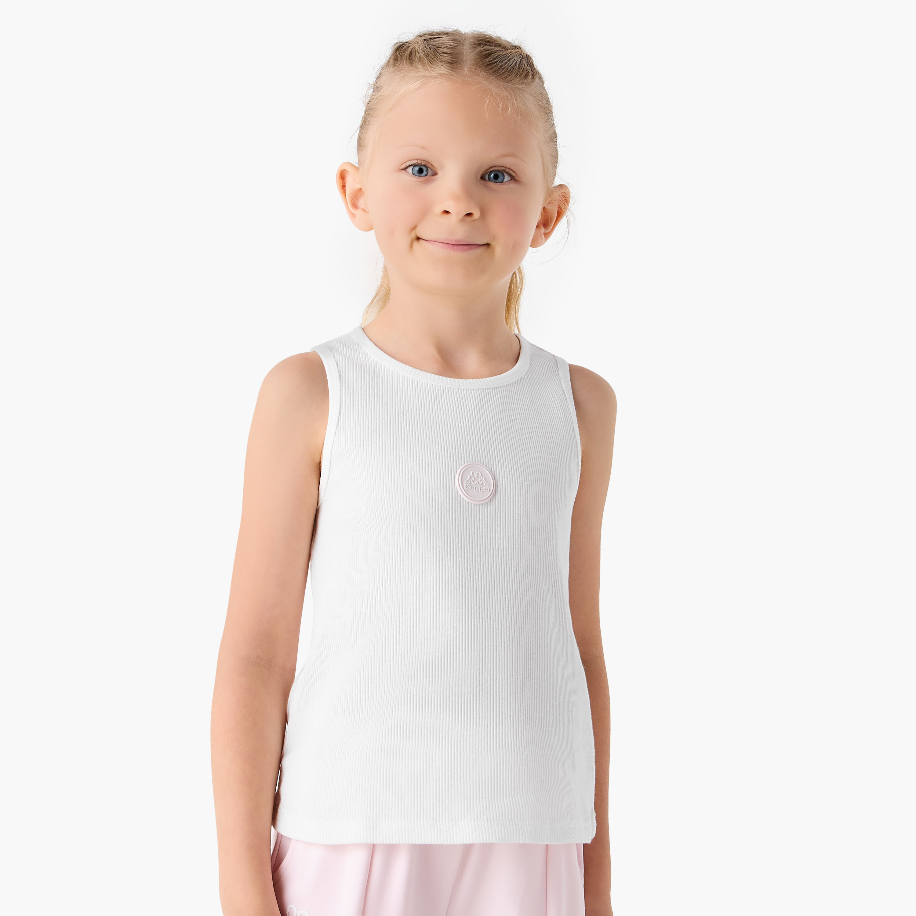 Kappa Girls Sweatshirt and Pants Set with T-shirt - Cotton - Long Sleeves - Hooded Neck-girls-clothing-setsandcoords-image-3