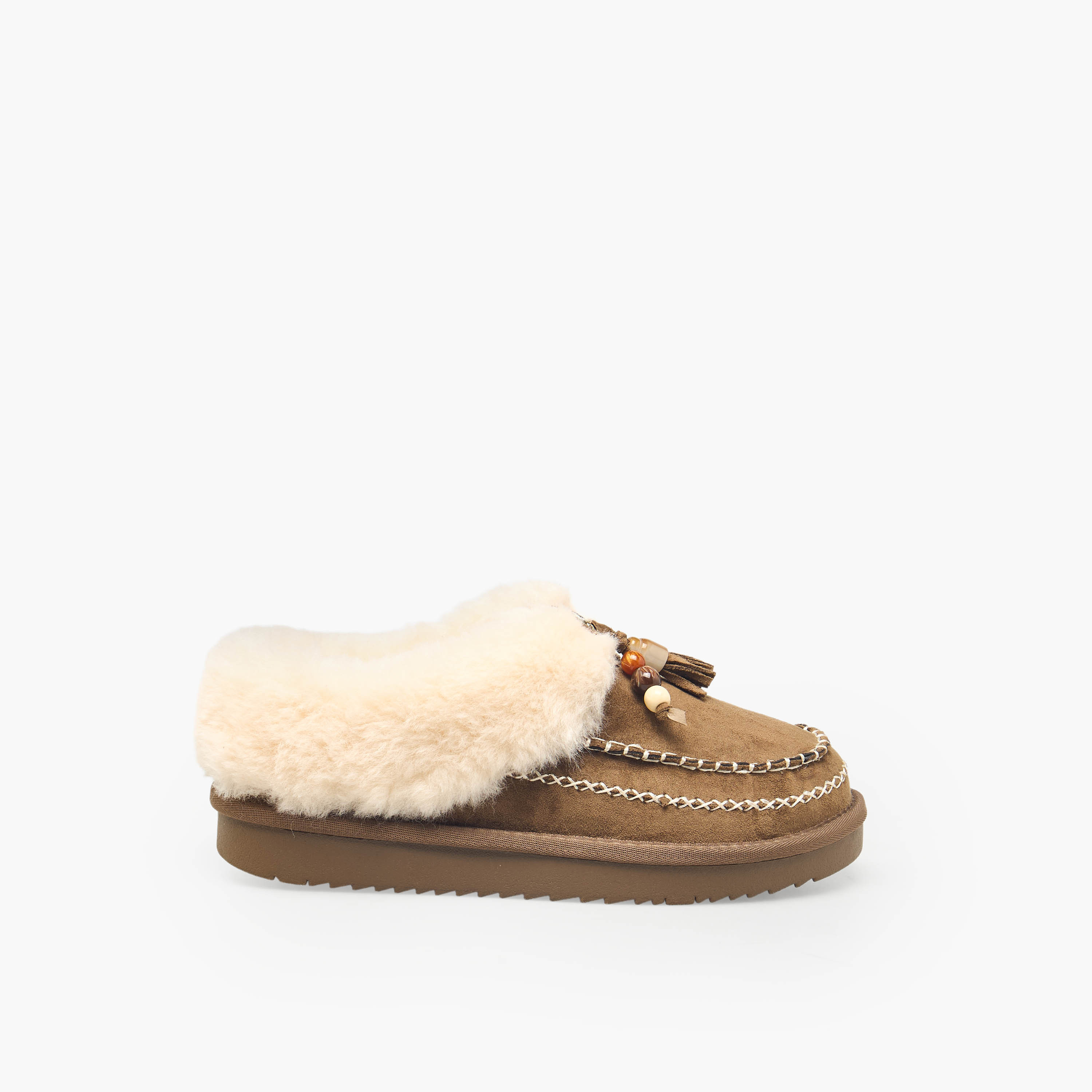 Missy Women Faux Fur Suede Ankle Boots-women-shoes-boots-image-3
