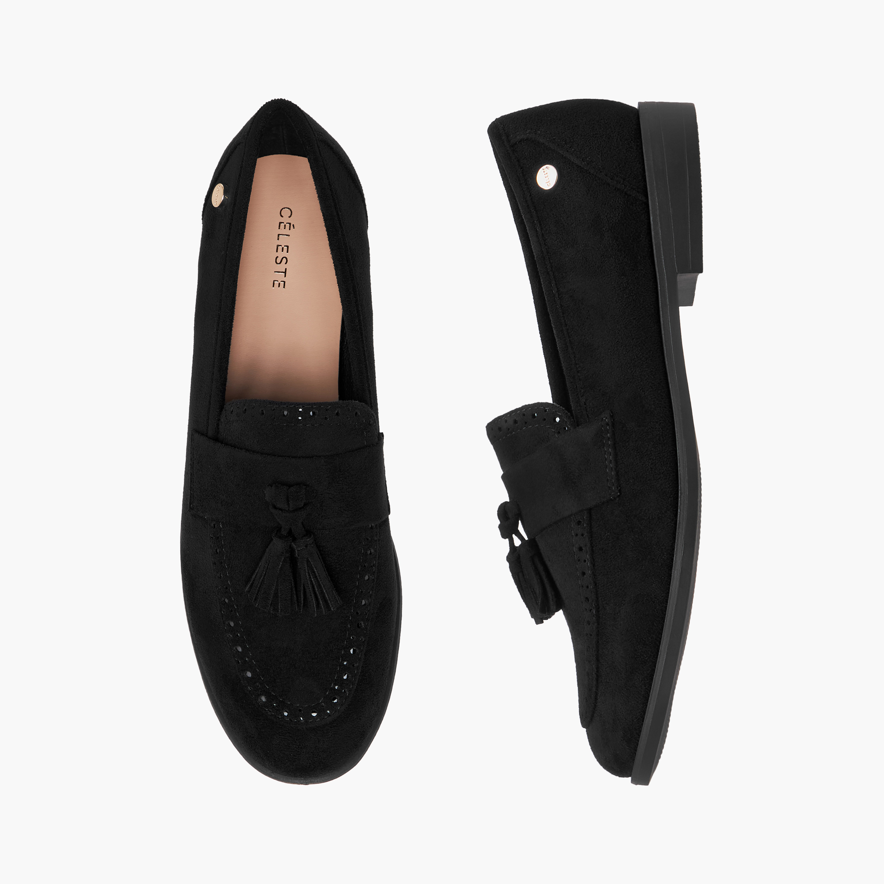 Celeste Women's Tassel Accent Slip-On Loafers-women-shoes-loafersandmoccasins-image-1