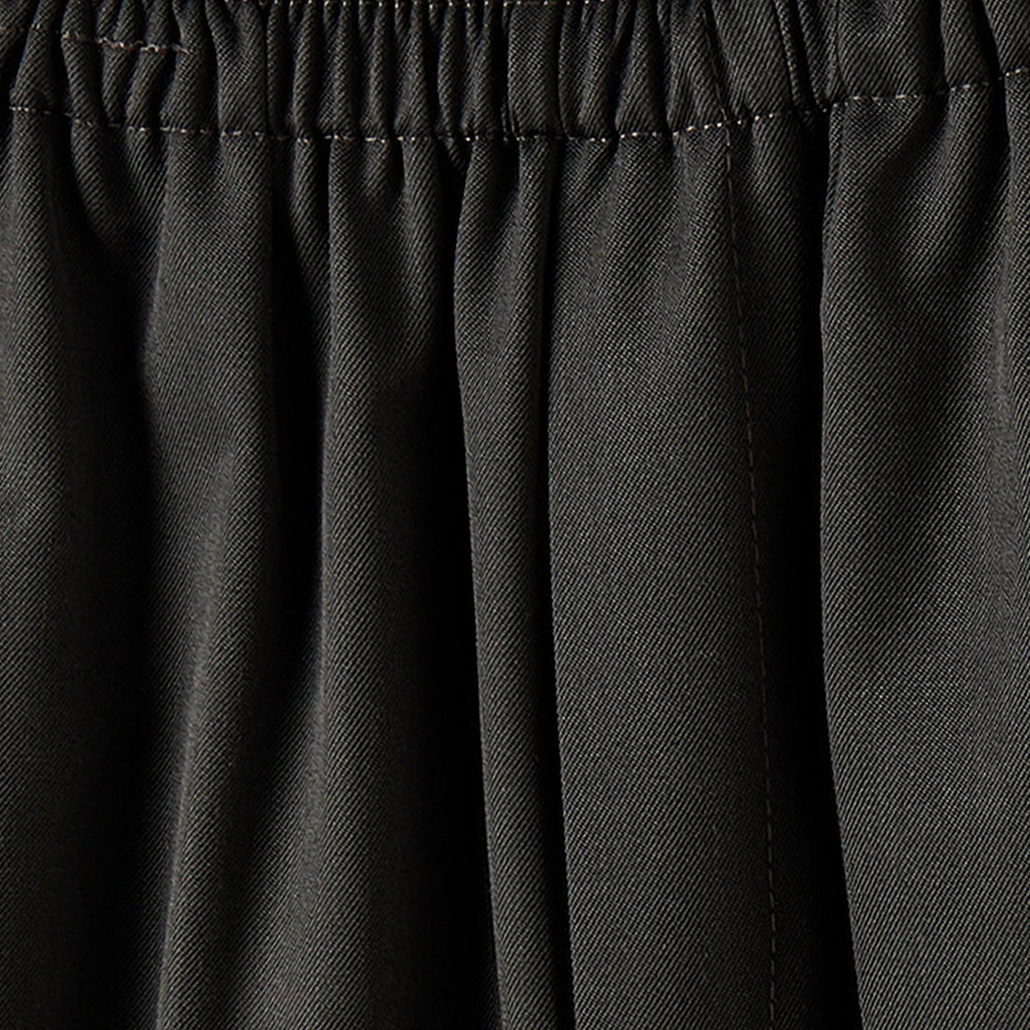 Juniors Black School Pants with Cotton Fabric - Boys-boys-clothing-bottoms-trousers-image-4