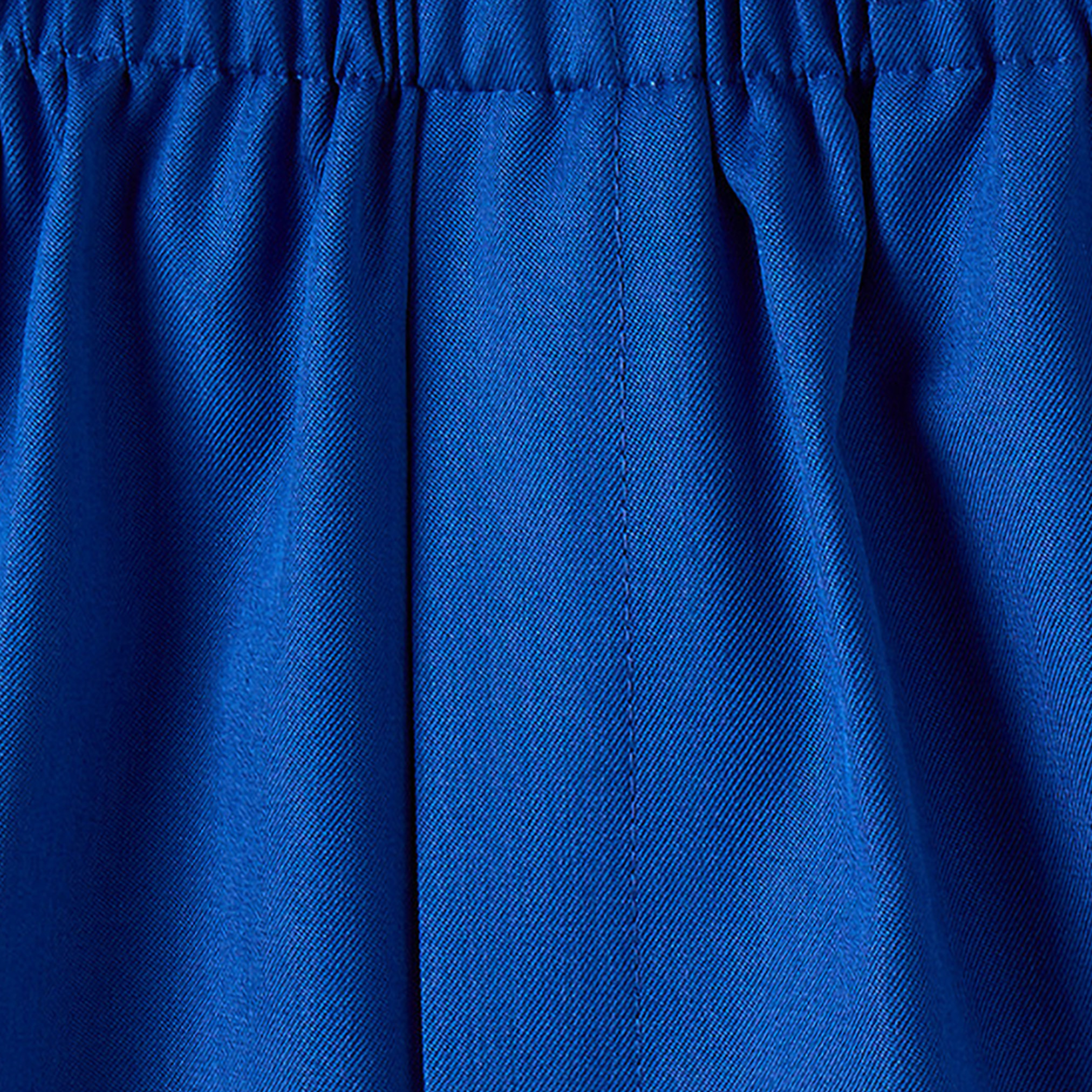 Juniors Blue Knee Length School Shorts with Pockets - Boys-boys-clothing-schoolwear-bottoms-shorts-image-4