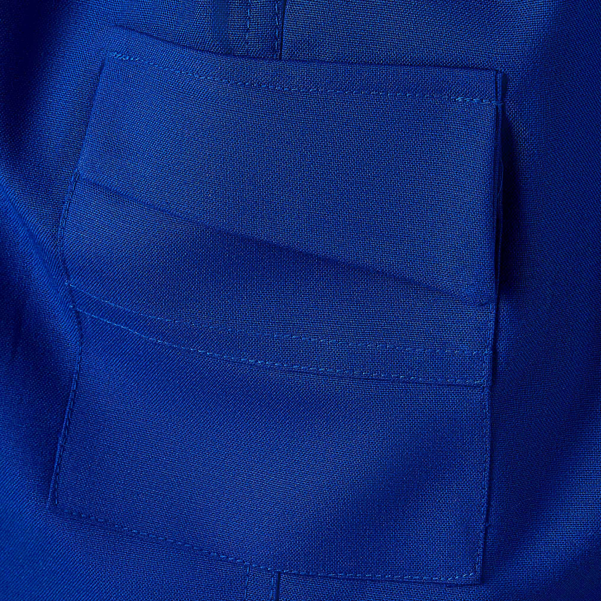 شورت مدرسي أزرق بطول الركبة بجيوب بطيّة للأولاد من جونيورز-boys-clothing-schoolwear-bottoms-shorts-image-6