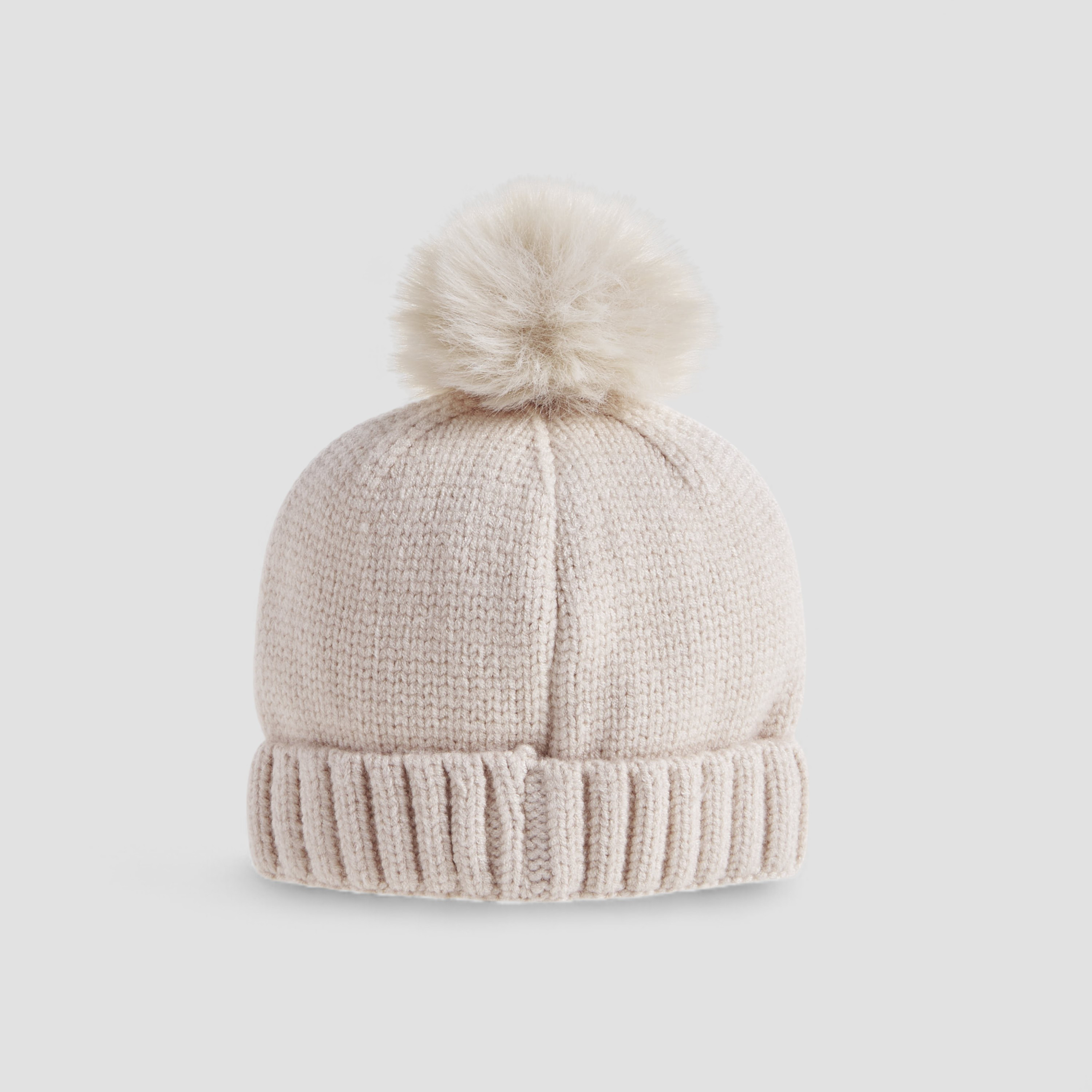 Juniors Boys Winter Beanie with Pom Pom Design-boys-clothing-winterwear-winteraccessories-image-3