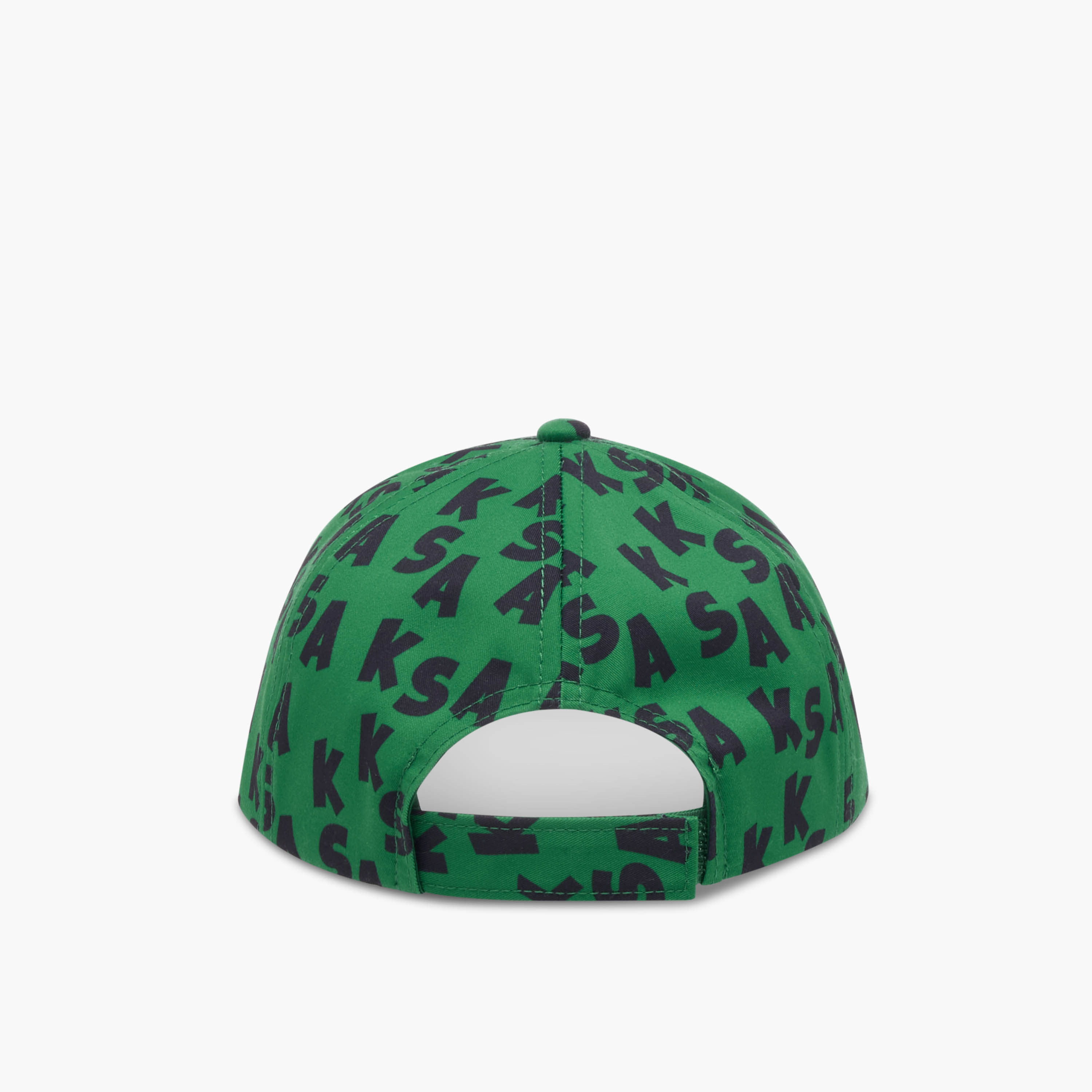 Juniors Saudi Arabia Print Cap with Hook and Loop Strap Closure-boys-accessories-caps-image-4