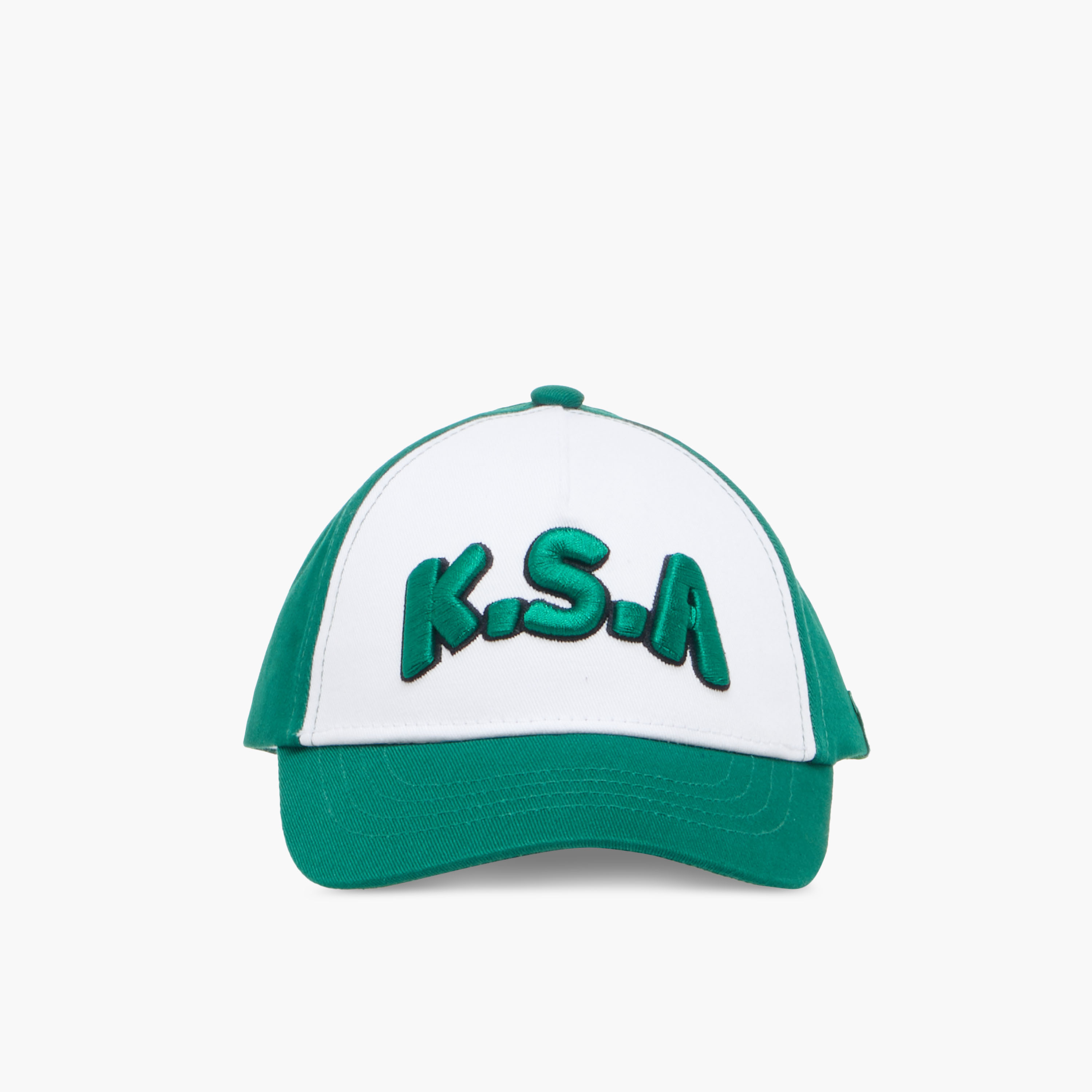 قبعة كاب بطبعات اليوم الوطني السعودي بإغلاق لاصق من جونيورز-boys-accessories-caps-image-1