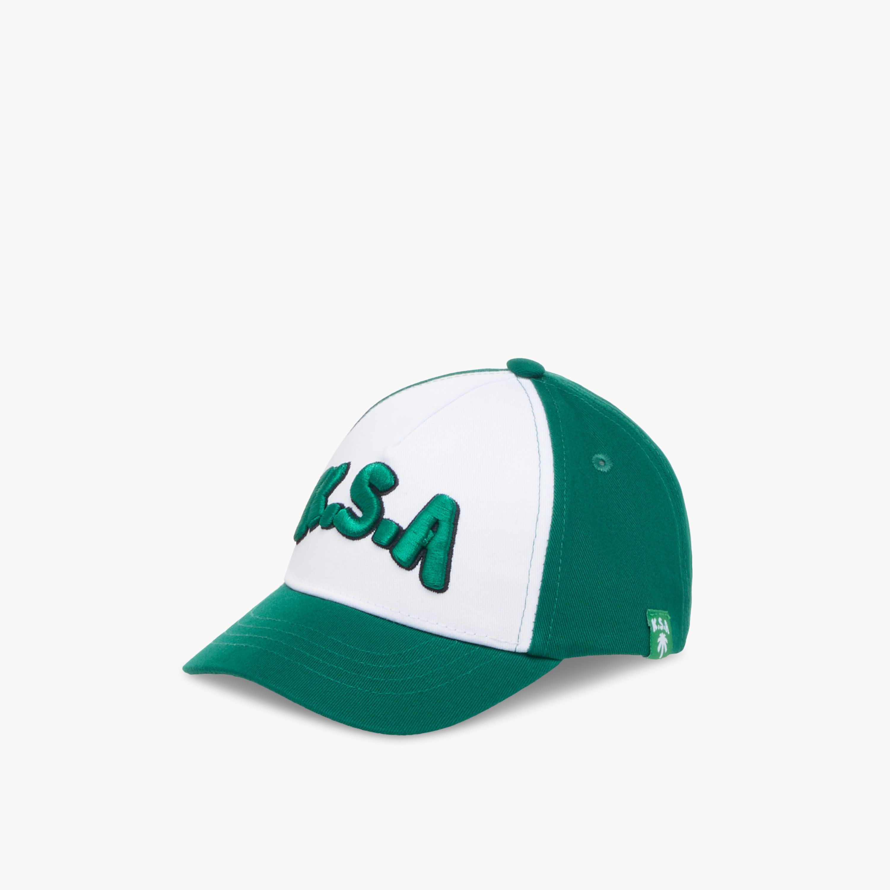 قبعة كاب بطبعات اليوم الوطني السعودي بإغلاق لاصق من جونيورز-boys-accessories-caps-image-2