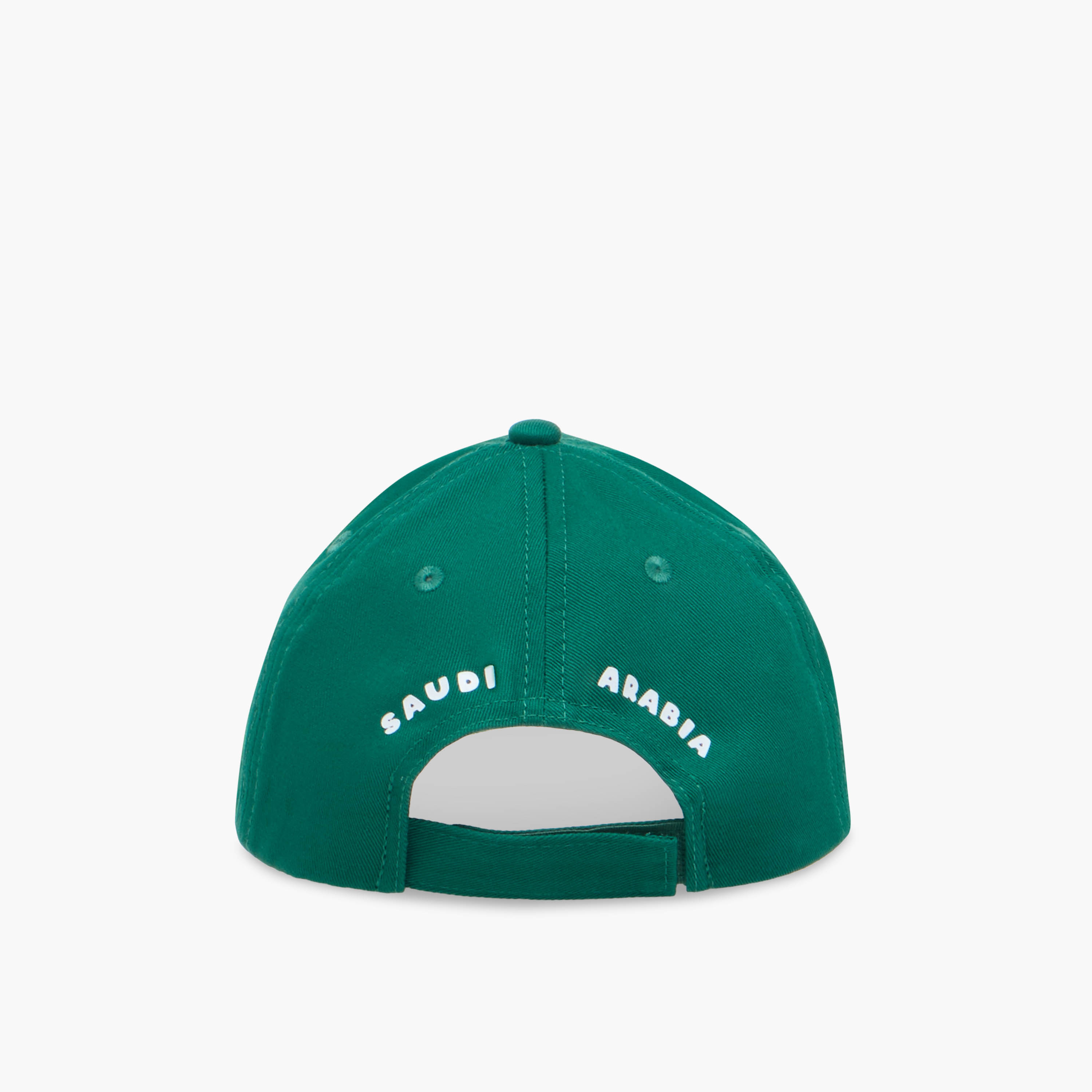 Juniors Saudi Arabia Print Cap with Hook and Loop Strap Closure-boys-accessories-caps-image-4