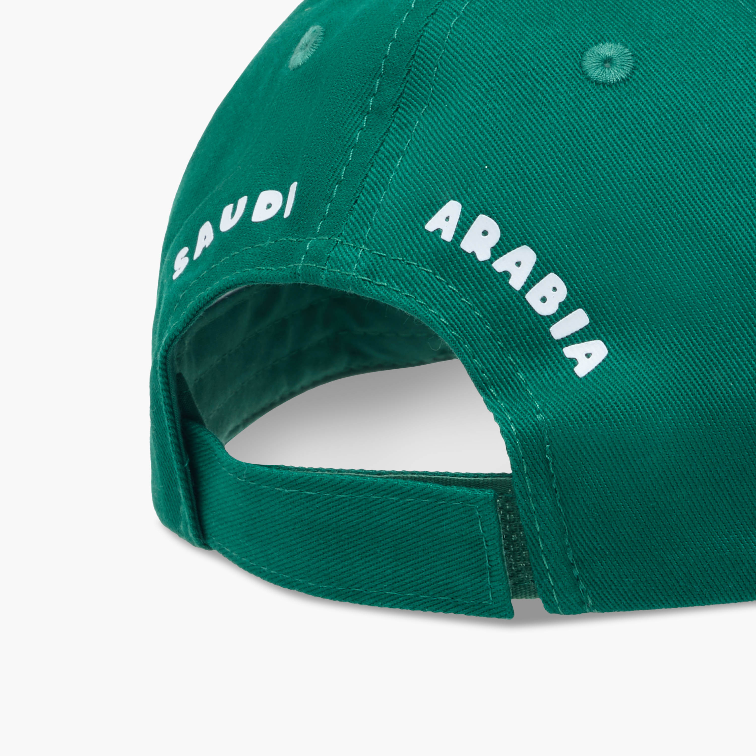 Juniors Saudi Arabia Print Cap with Hook and Loop Strap Closure-boys-accessories-caps-image-5