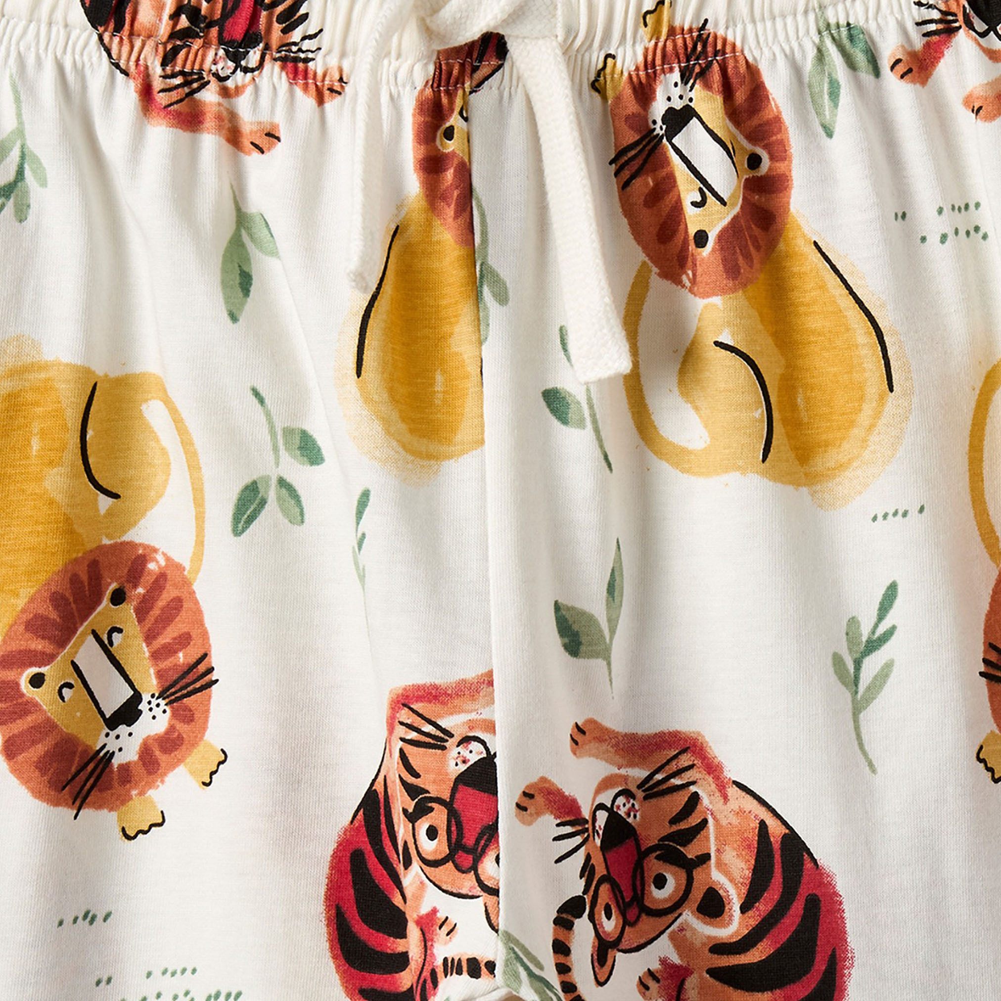 Juniors Animal Print Shirt and Pyjama Set-boys-clothing-nightwear-image-6