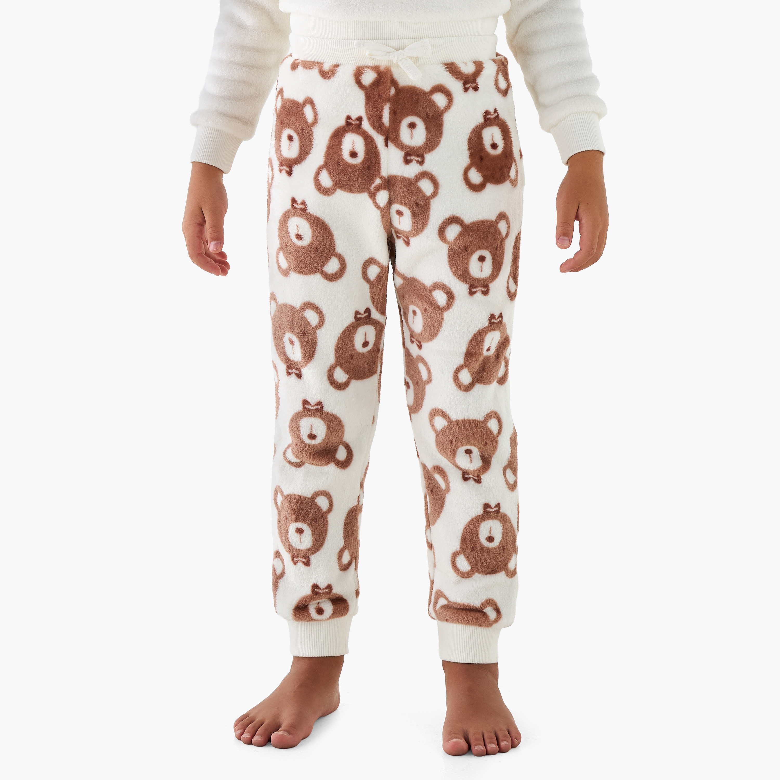 طقم بيجاما وتيشيرت بتطريز دب من جونيورز-boys-clothing-nightwear-image-3