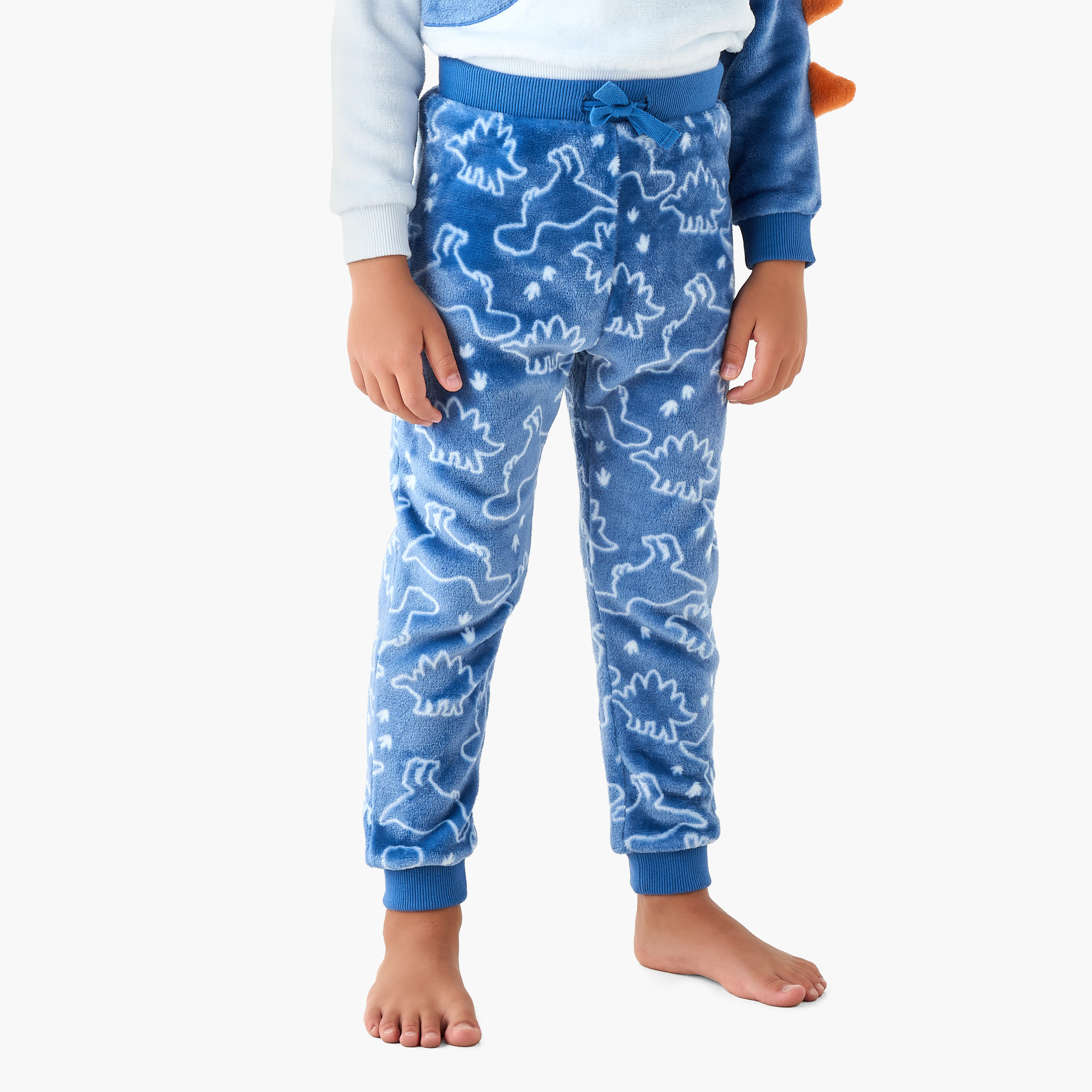 طقم بيجاما وسويت شيرت بزخارف ديناصور من جونيورز-boys-clothing-nightwear-image-3
