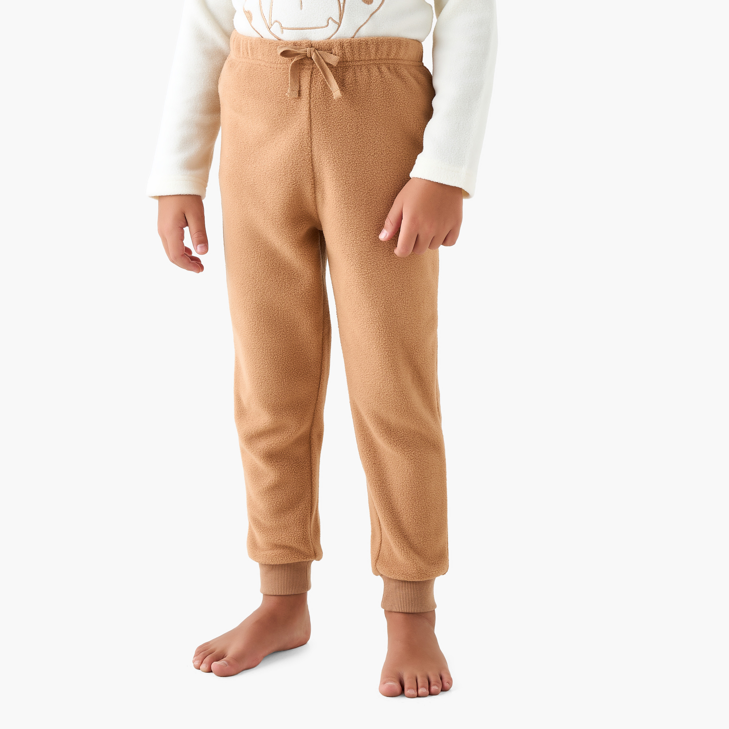 Juniors Embroidered T-shirt and Pyjama Set-boys-clothing-nightwear-image-3