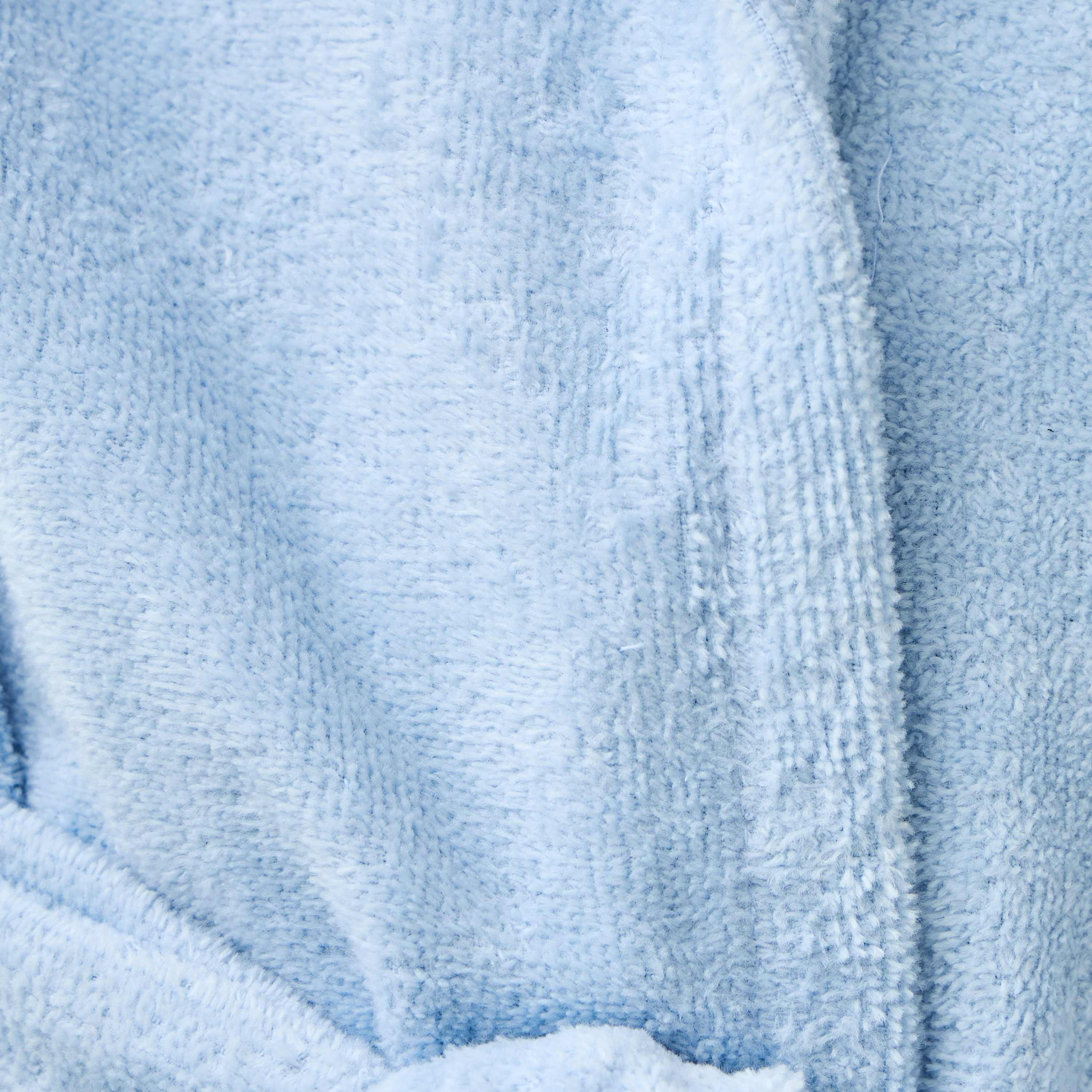 Juniors Hooded Long Sleeves Terry Bathrobe with Animal Face Applique-boys-clothing-nightwear-image-6
